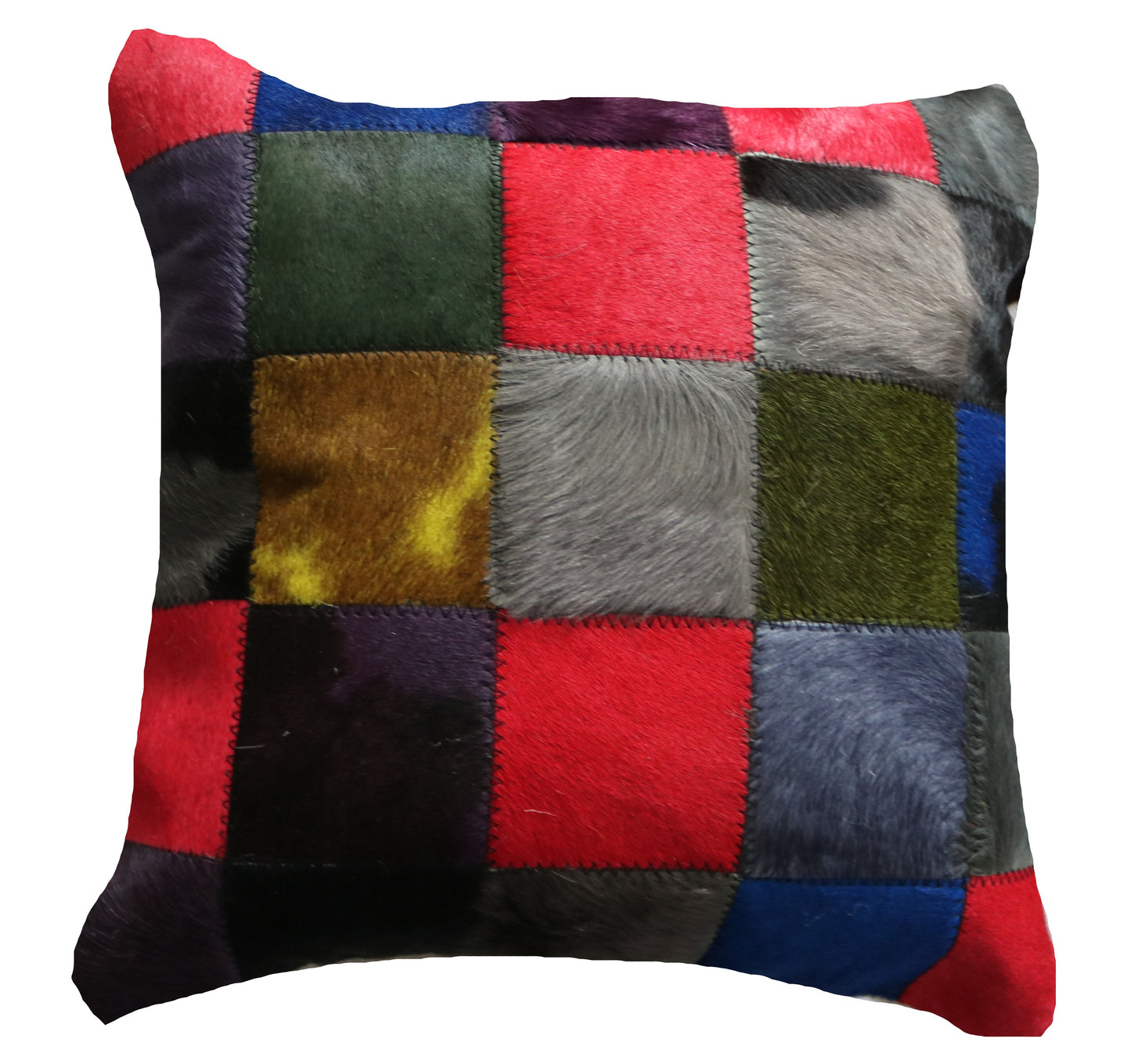 300906 Coussin Peau de Vache Cowhide Pillow Collection Quebecuir Premium