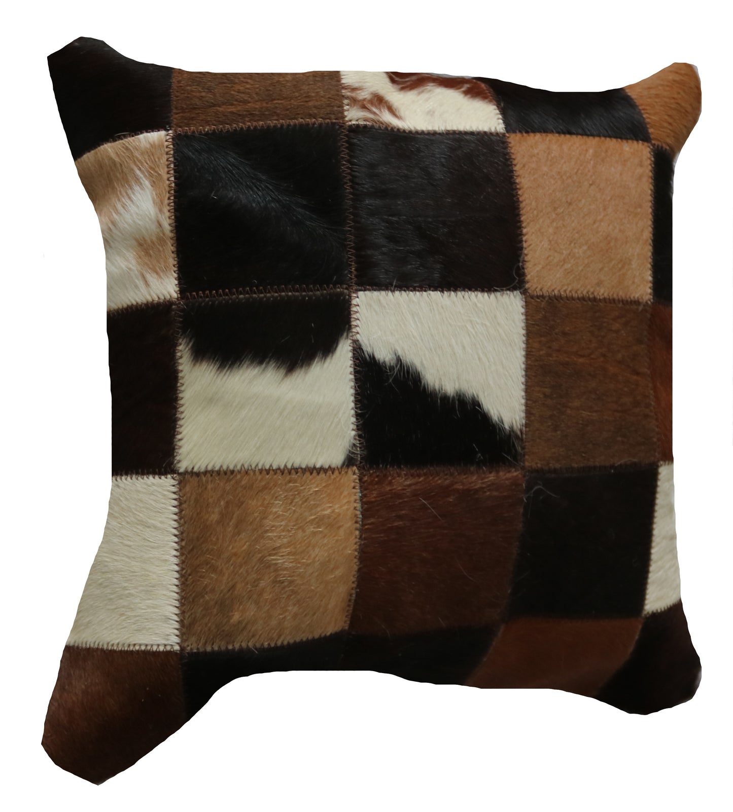 300918 Coussin Peau de Vache Cowhide Pillow Collection Quebecuir Premium