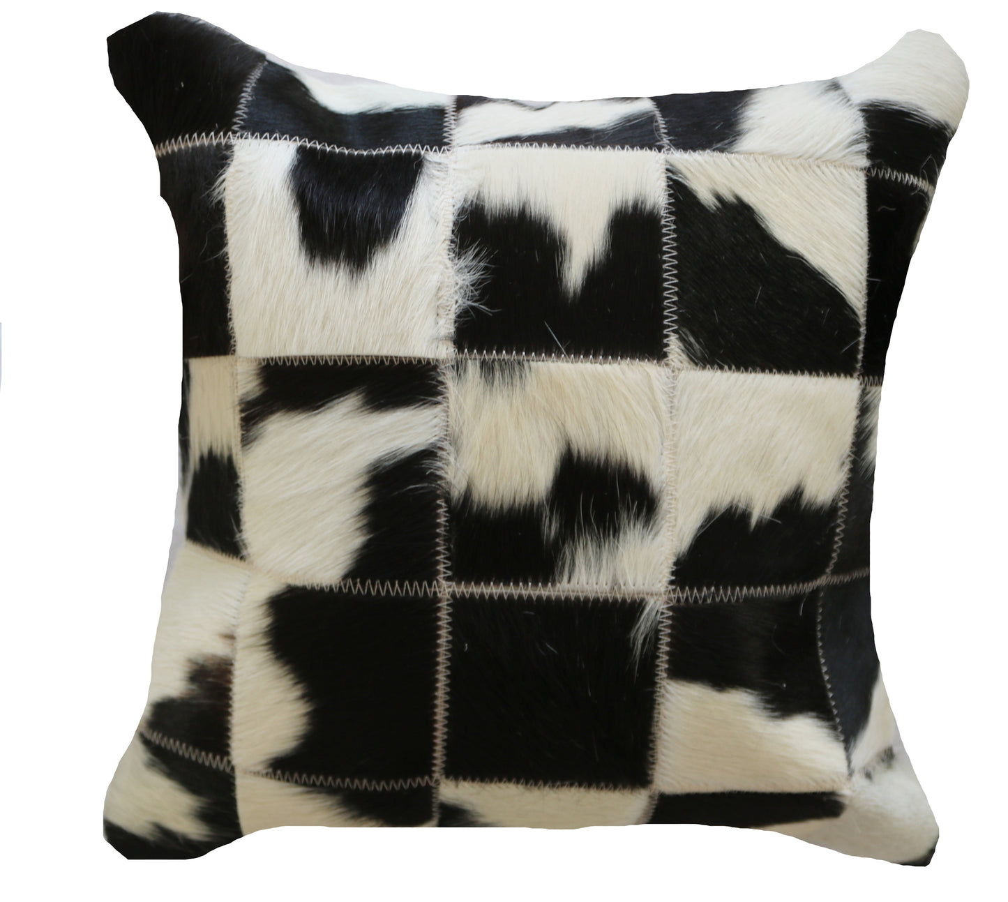 300927 Coussin Peau de Vache Cowhide Pillow Collection Quebecuir Premium