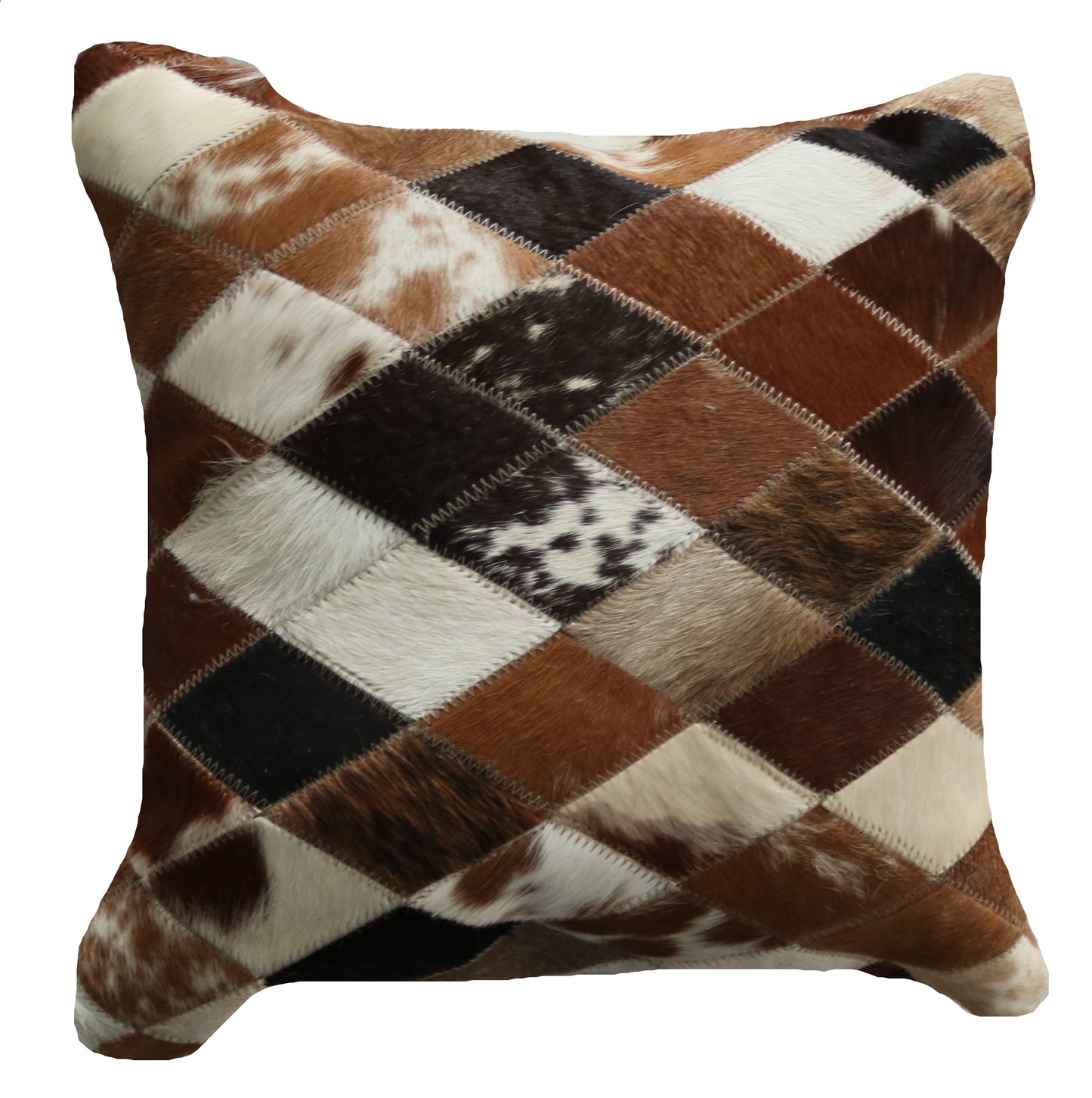 300937 Coussin Peau de Vache Cowhide Pillow Collection Quebecuir Premium
