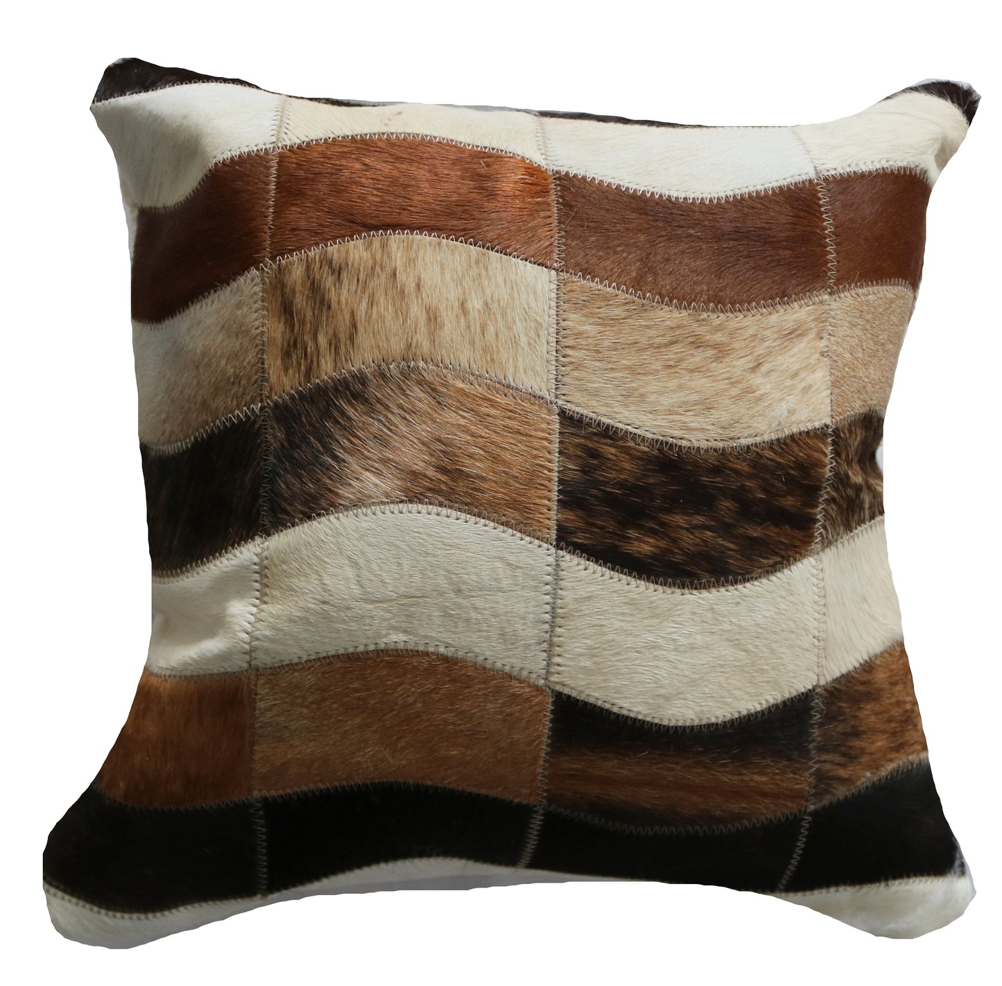 300941 Coussin Peau de Vache Cowhide Pillow Collection Quebecuir Premium