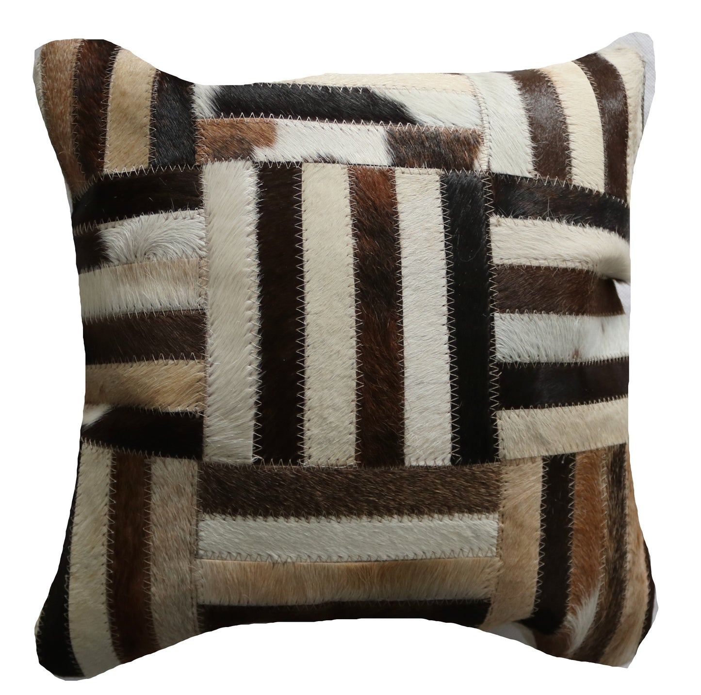 300945 Coussin Peau de Vache Cowhide Pillow Collection Quebecuir Premium
