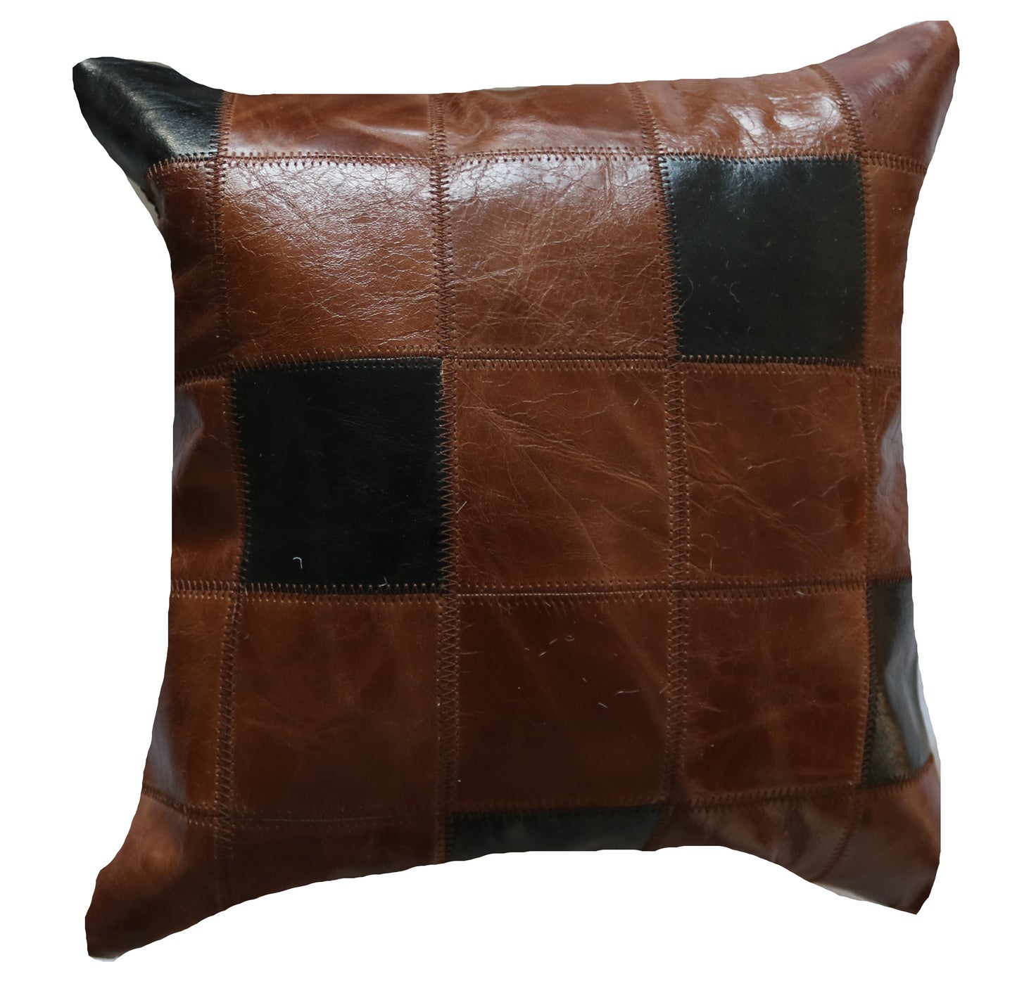 300954 Coussin Peau de Vache Cowhide Pillow Collection Quebecuir Premium