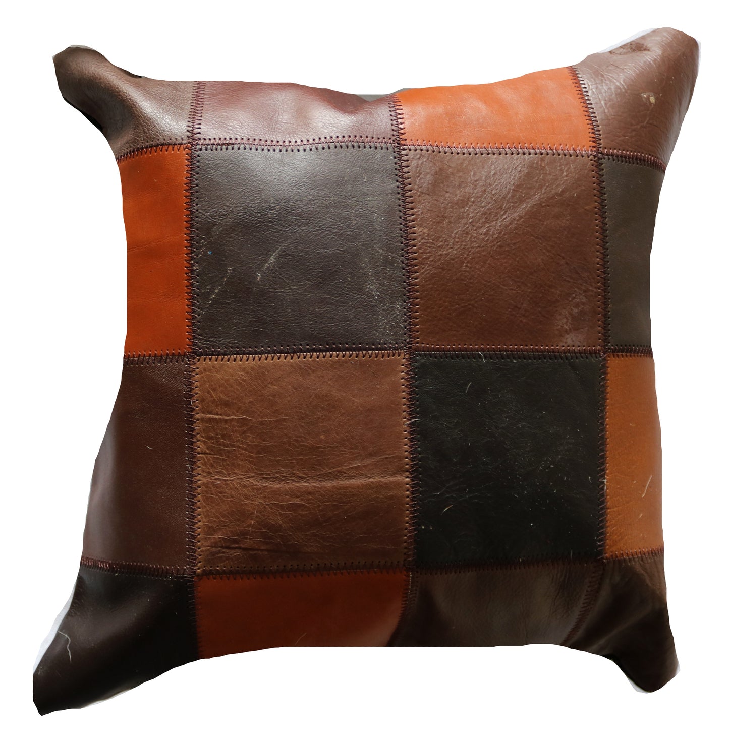 300958 Coussin Peau de Vache Cowhide Pillow Collection Quebecuir Premium