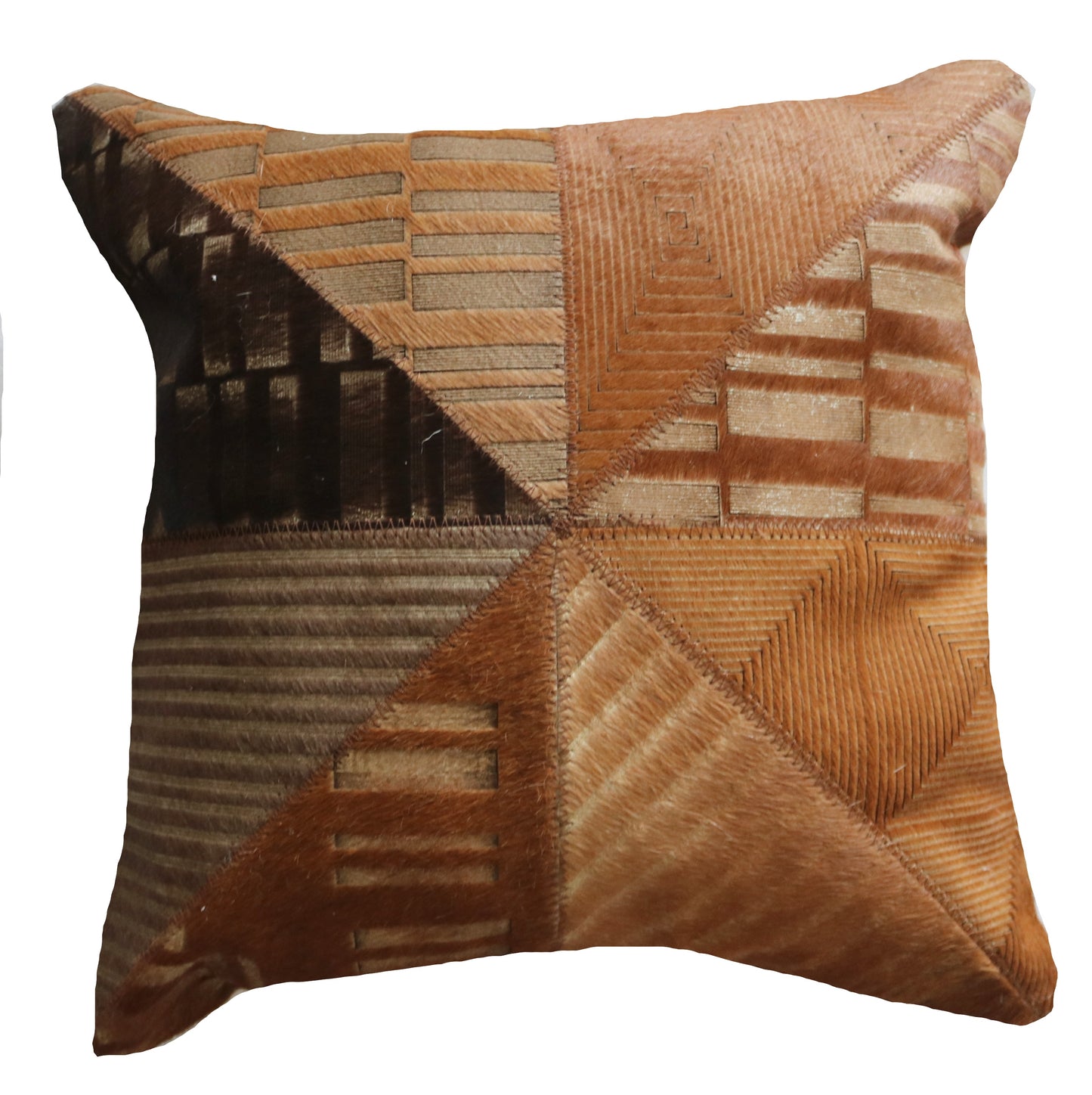 300961 Coussin Peau de Vache Cowhide Pillow Collection Quebecuir Premium