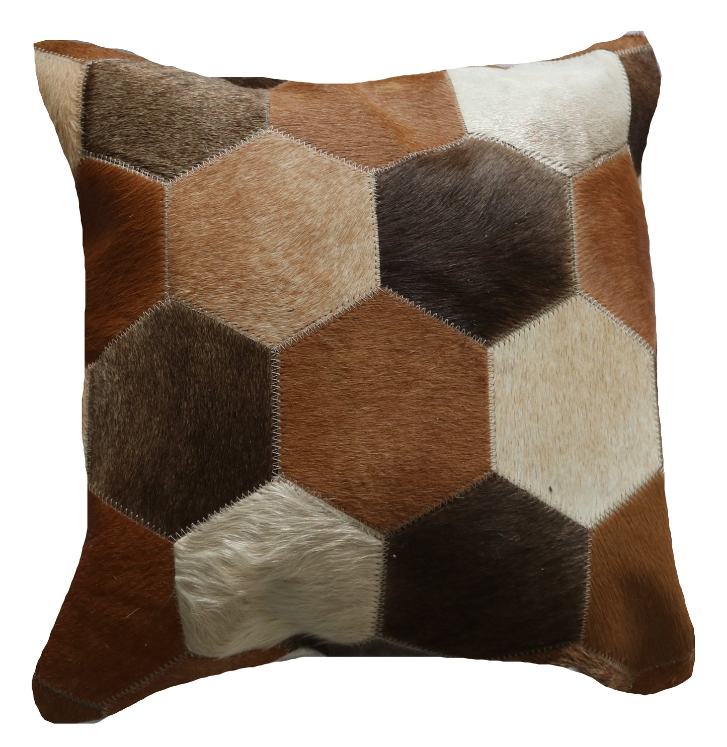 300962 Coussin Peau de Vache Cowhide Pillow Collection Quebecuir Premium