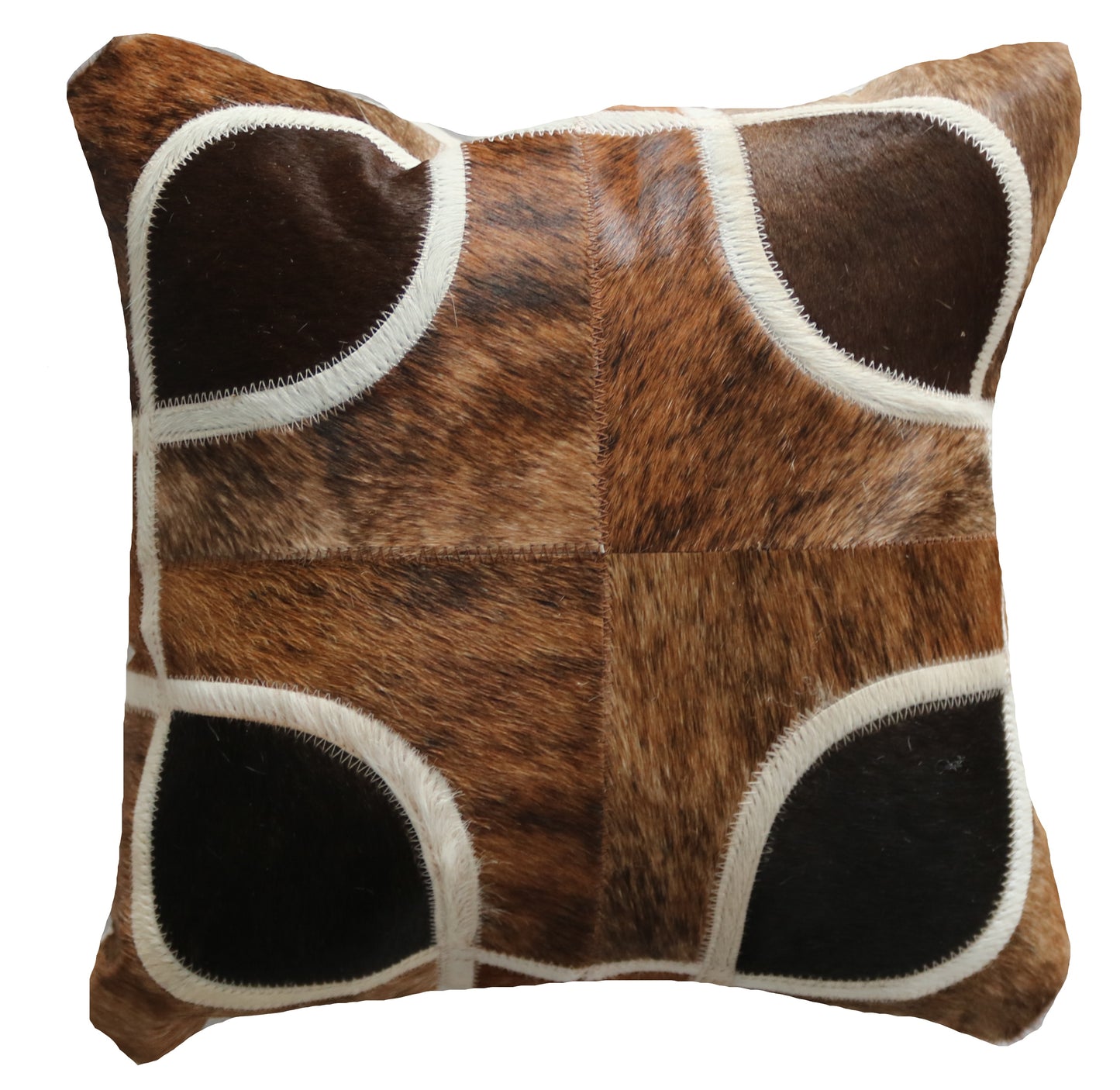 300985 Coussin Peau de Vache Cowhide Pillow Collection Quebecuir Premium