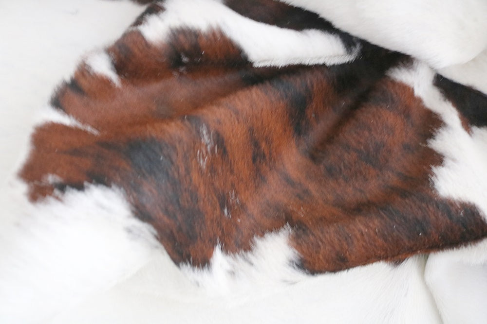 98275 - Cowhide Rug TRICOLOR - Collection Quebecuir Premium