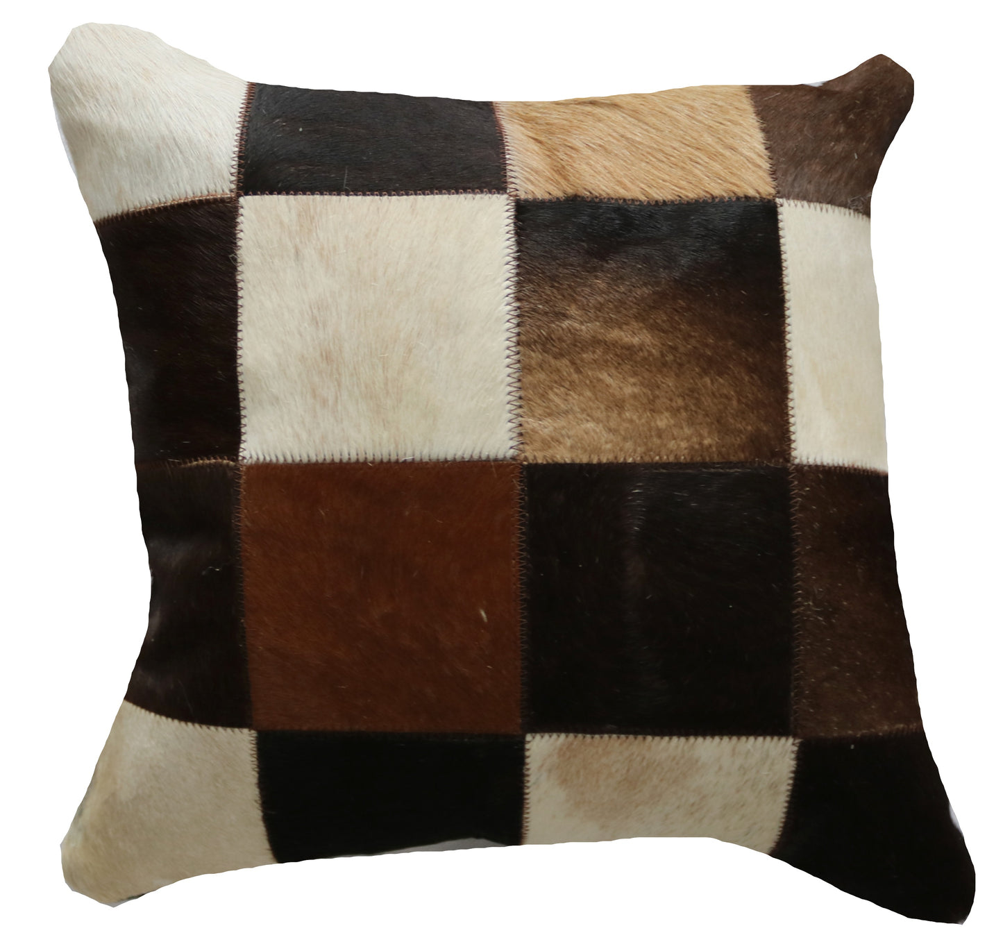 300996 Coussin Peau de Vache Cowhide Pillow Collection Quebecuir Premium