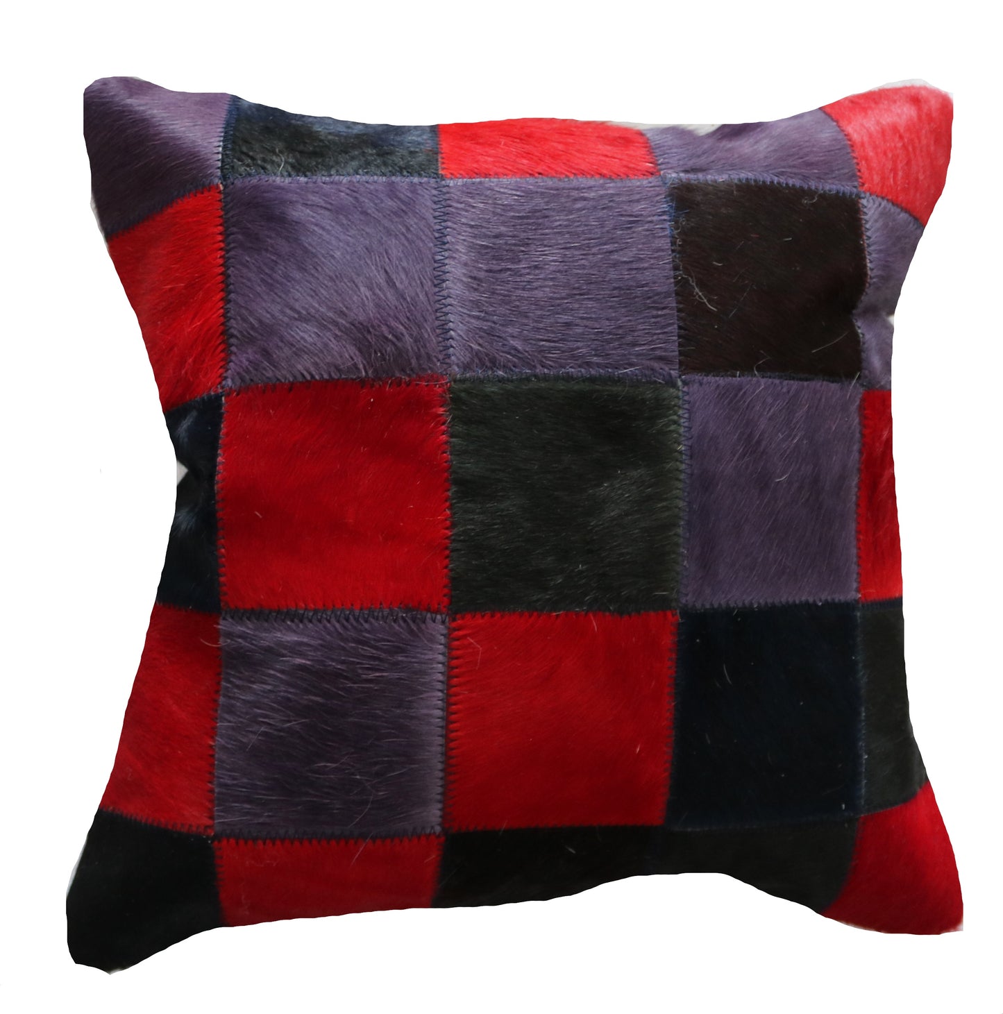 300997 Coussin Peau de Vache Cowhide Pillow Collection Quebecuir Premium