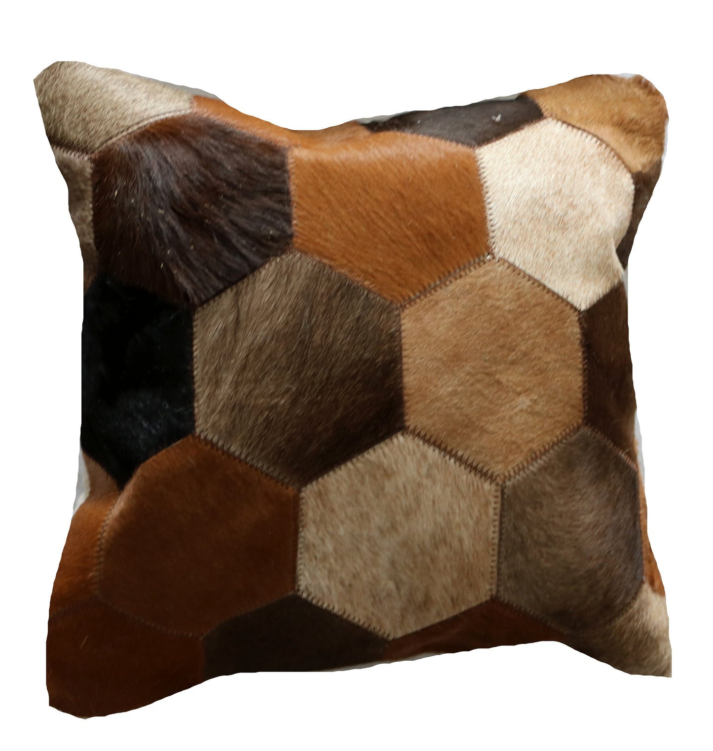 301005 Coussin Peau de Vache Cowhide Pillow Collection Quebecuir Premium