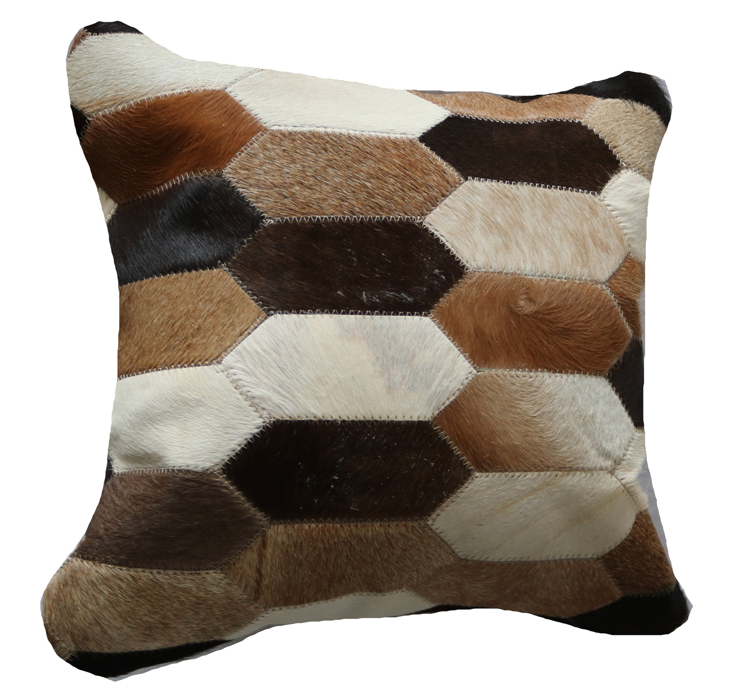 301038 Coussin Peau de Vache Cowhide Pillow Collection Quebecuir Premium