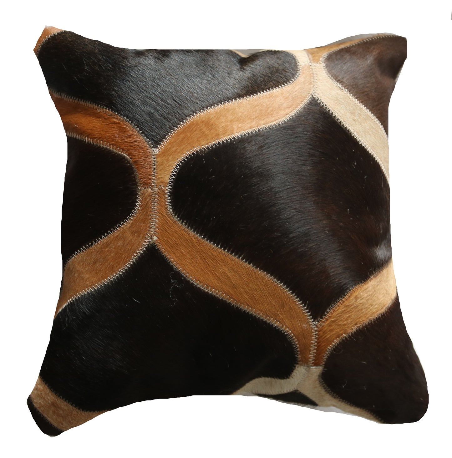 301045 Coussin Peau de Vache Cowhide Pillow Collection Quebecuir Premium