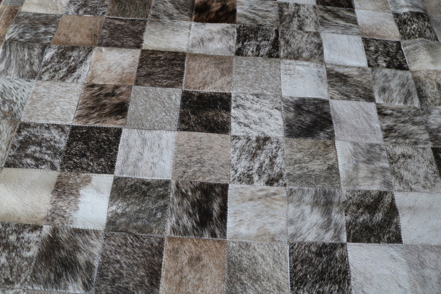 200575 Cowhide rug Patchwork Collection Quebecuir Premium