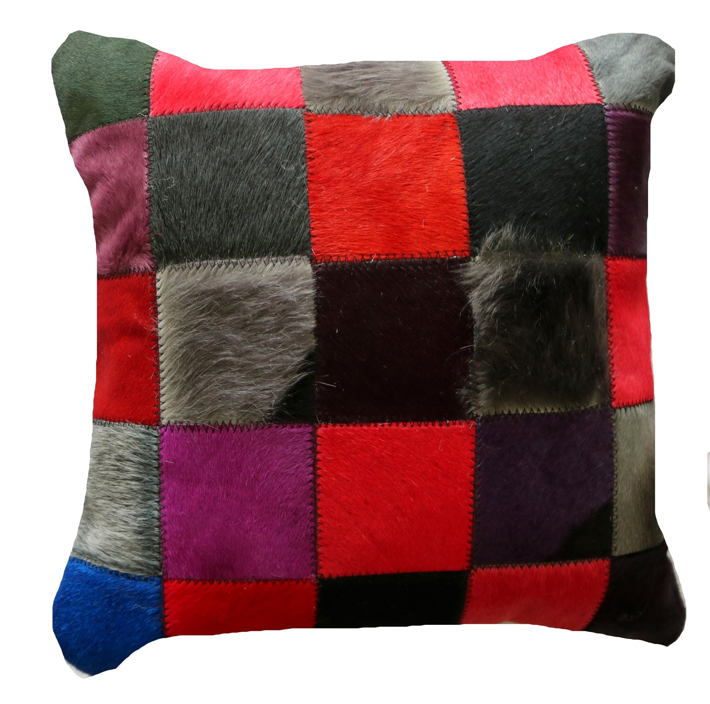 301054 Coussin Peau de Vache Cowhide Pillow Collection Quebecuir Premium