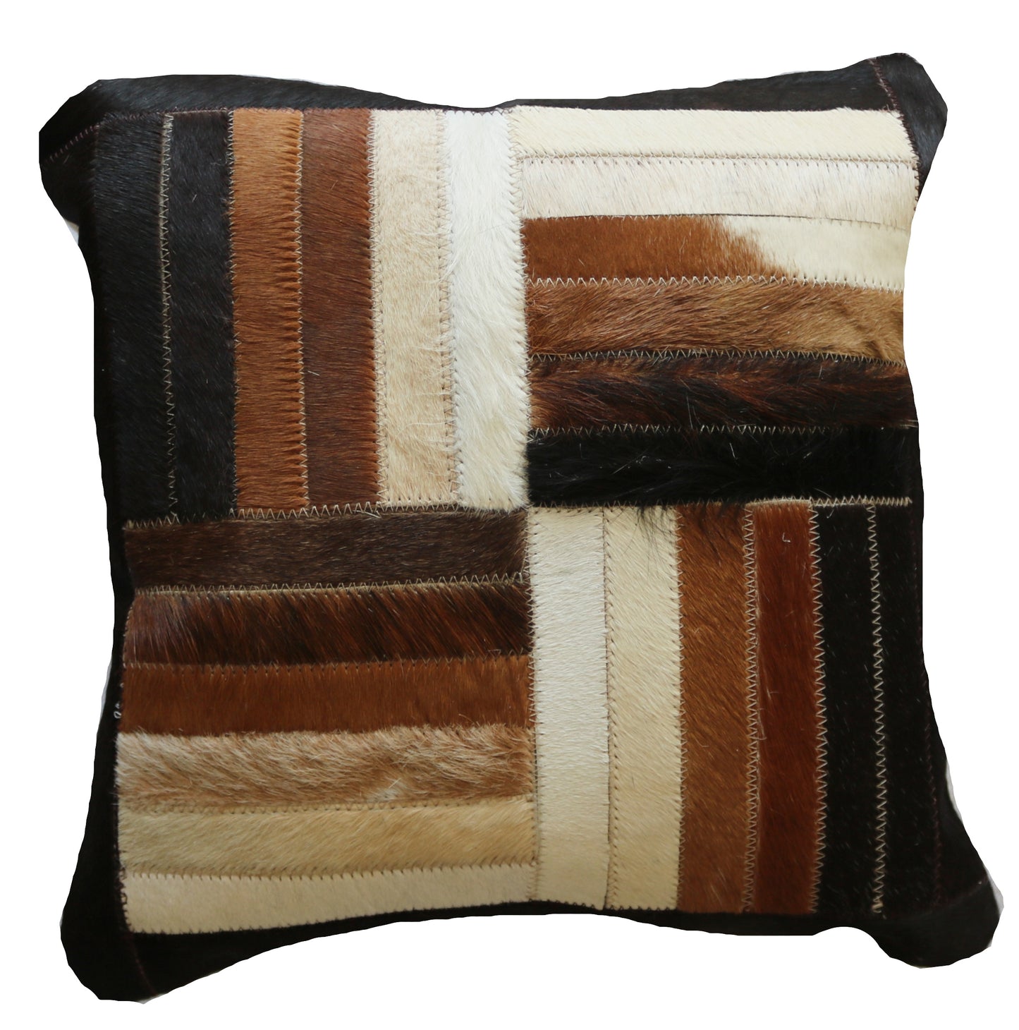301059 Coussin Peau de Vache Cowhide Pillow Collection Quebecuir Premium