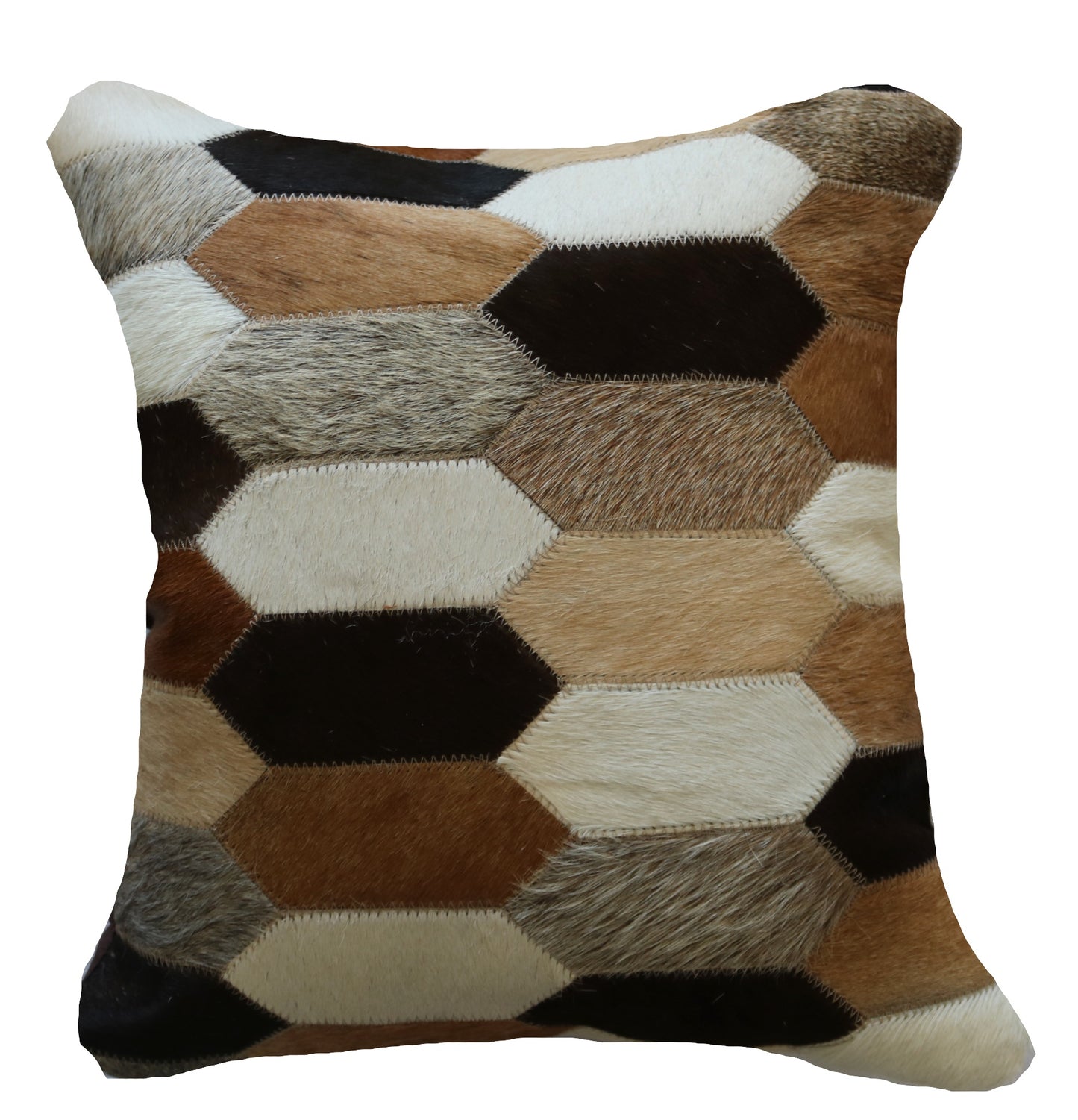 301061 Coussin Peau de Vache Cowhide Pillow Collection Quebecuir Premium