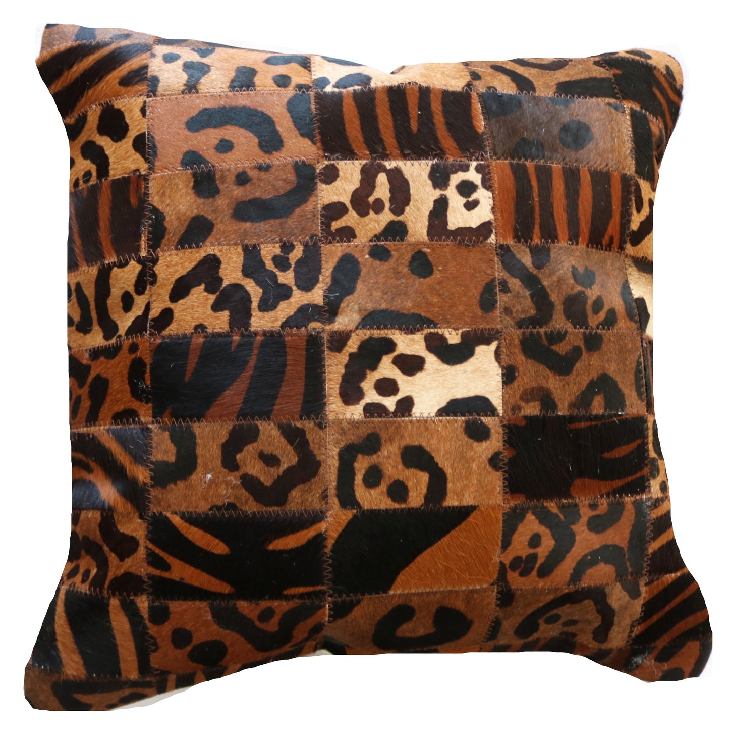 301081 Coussin Peau de Vache Cowhide Pillow Collection Quebecuir Premium
