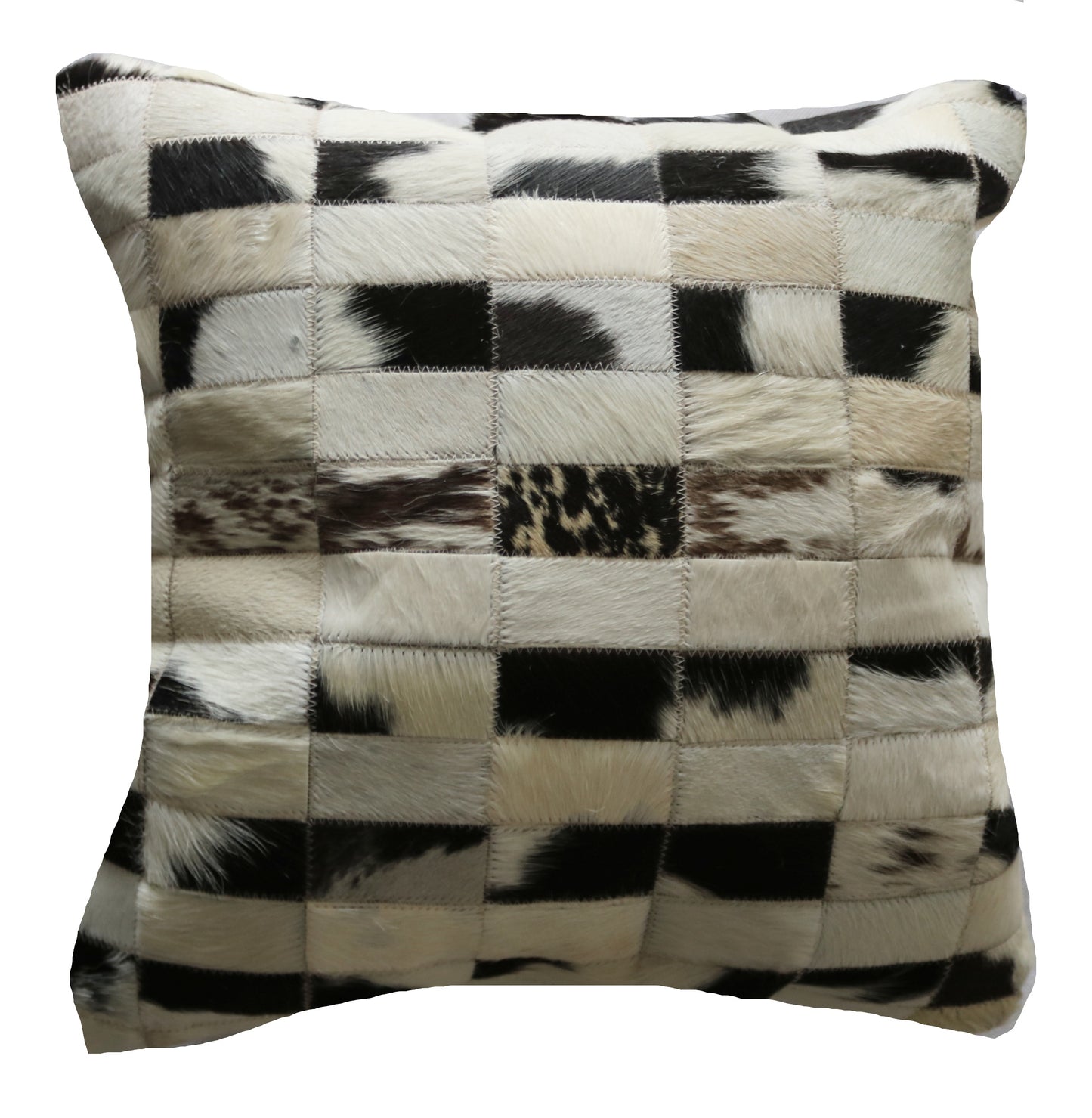 301096 Coussin Peau de Vache Cowhide Pillow Collection Quebecuir Premium