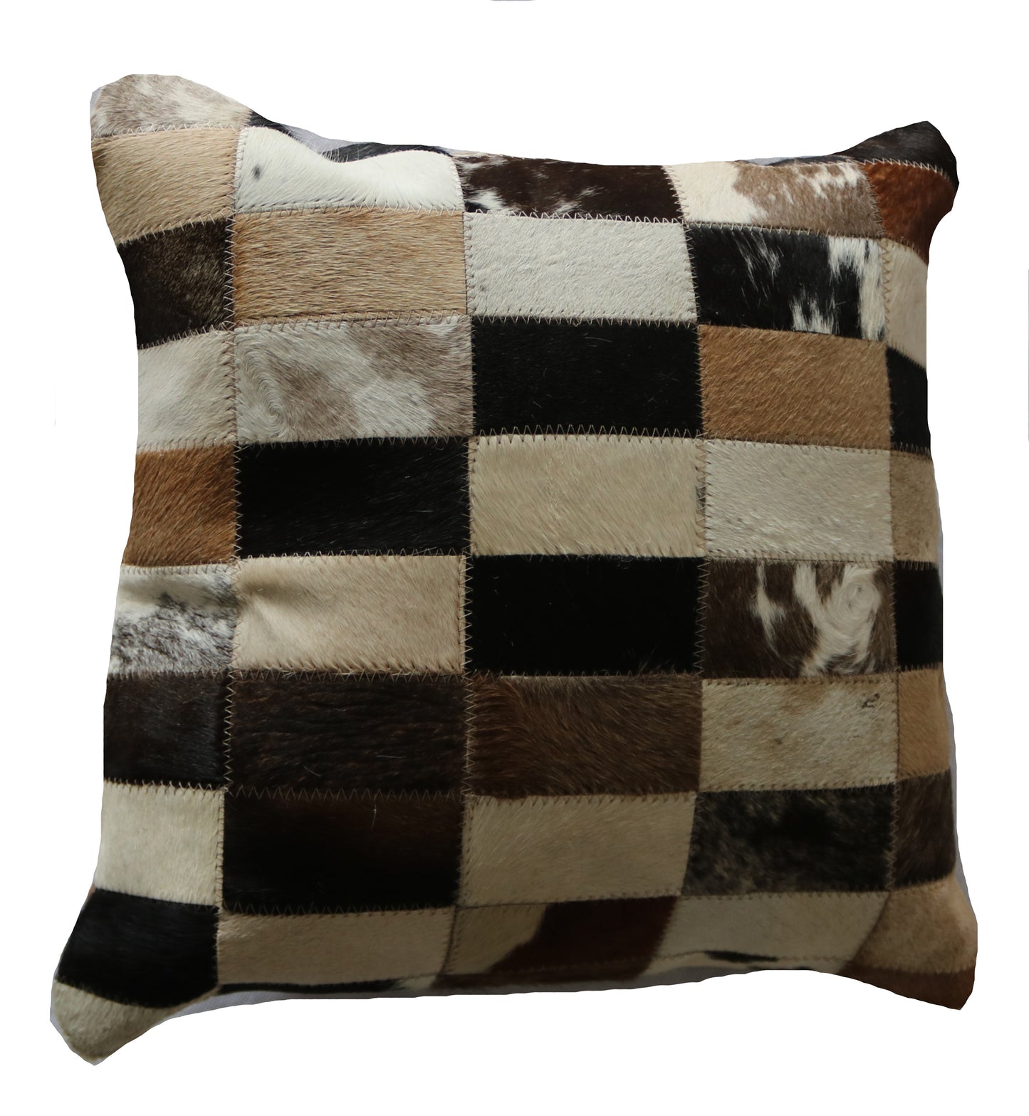 301097 Coussin Peau de Vache Cowhide Pillow Collection Quebecuir Premium