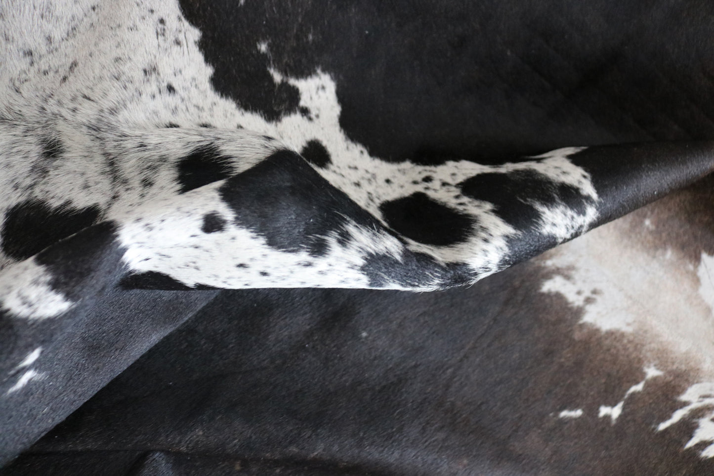 98596 - Cowhide Rug Tapis Peau de Vache SUPER BIG SIZE XXXL - Collection Quebecuir Premium