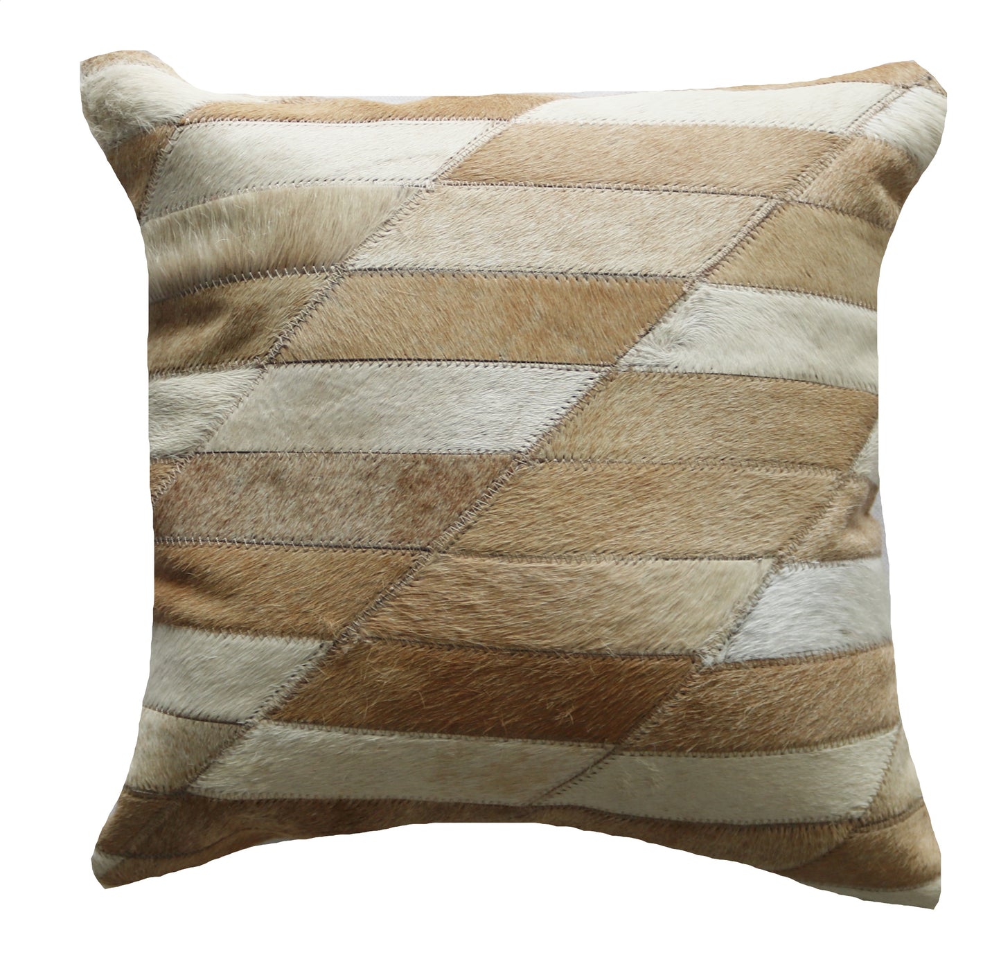 301162 Coussin Peau de Vache Cowhide Pillow Collection Quebecuir Premium