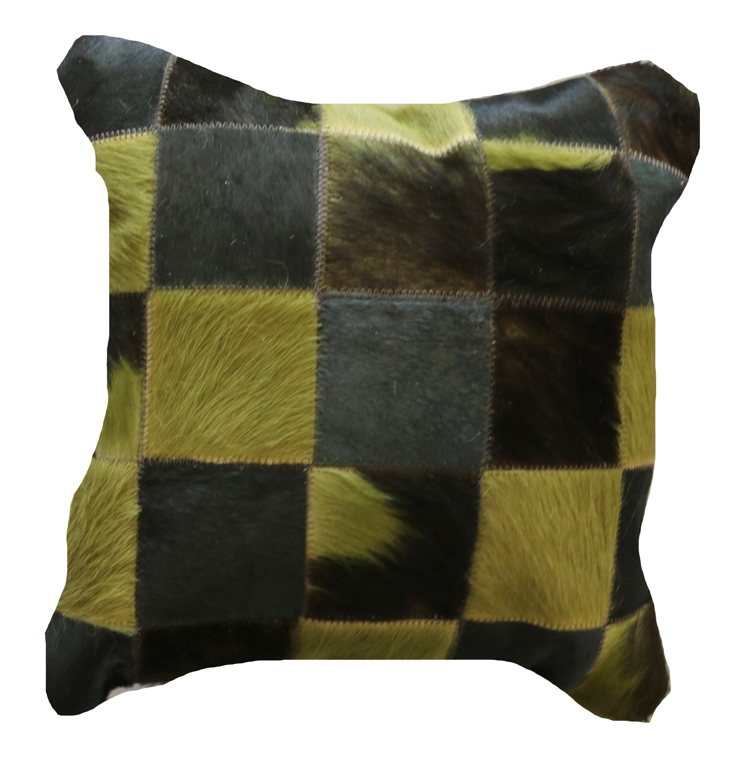 301176 Coussin Peau de Vache Cowhide Pillow Collection Quebecuir Premium