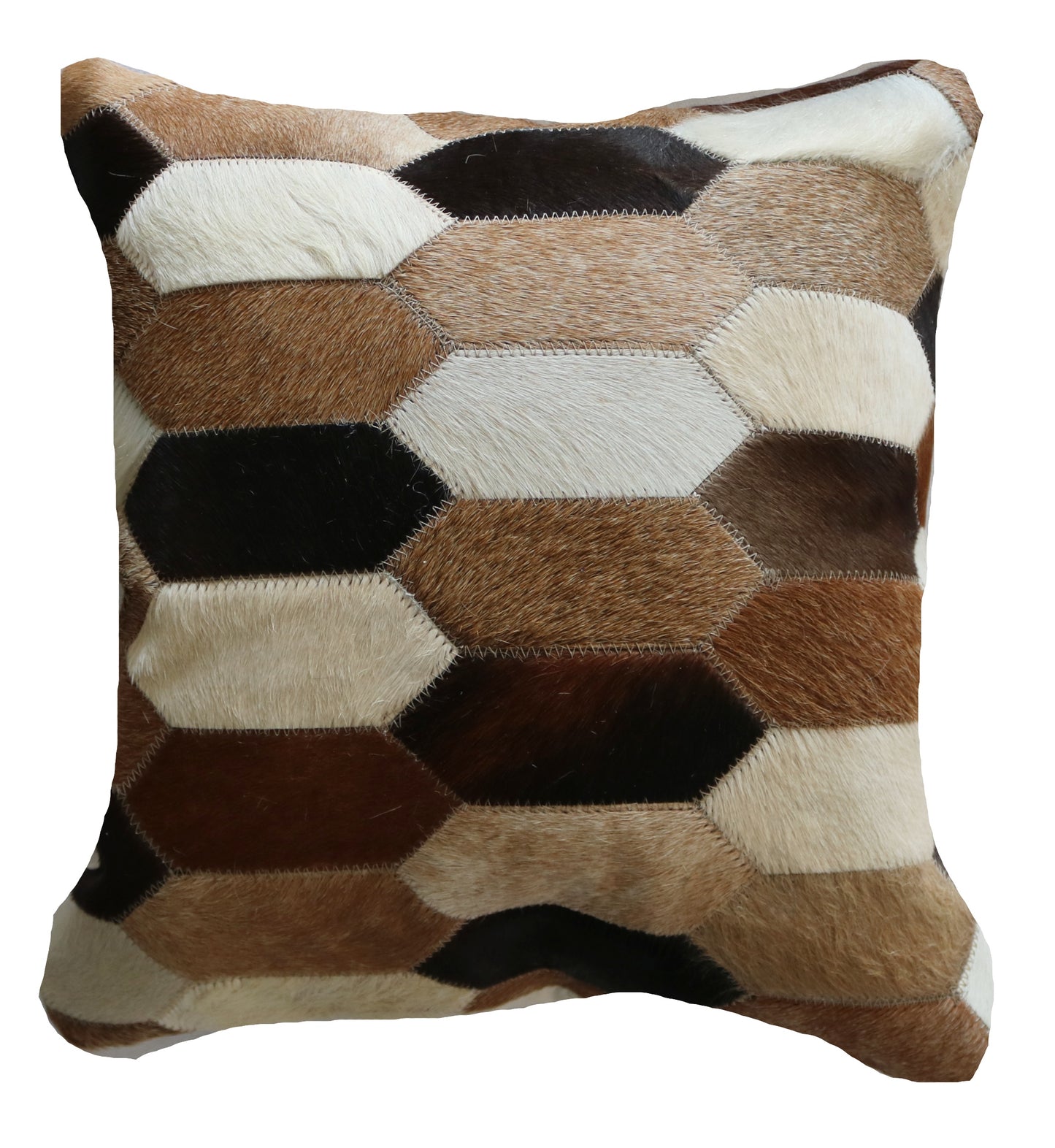 301181 Coussin Peau de Vache Cowhide Pillow Collection Quebecuir Premium