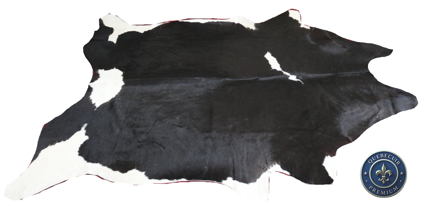98623- Cowhide Rug Tapis Peau de Vache BIG SIZE XXL - Collection Quebecuir Premium