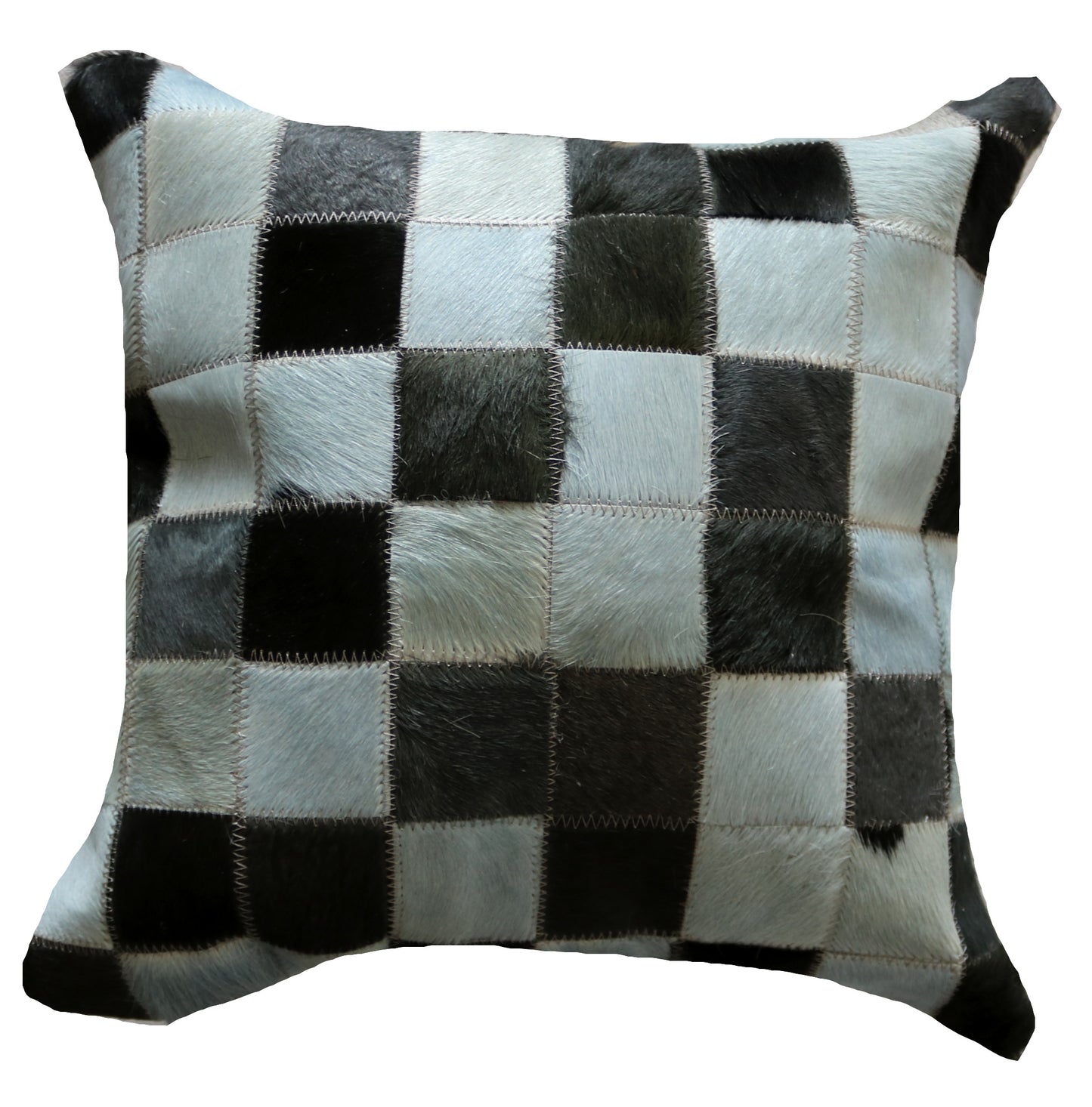 301196 Coussin Peau de Vache Cowhide Pillow Collection Quebecuir Premium