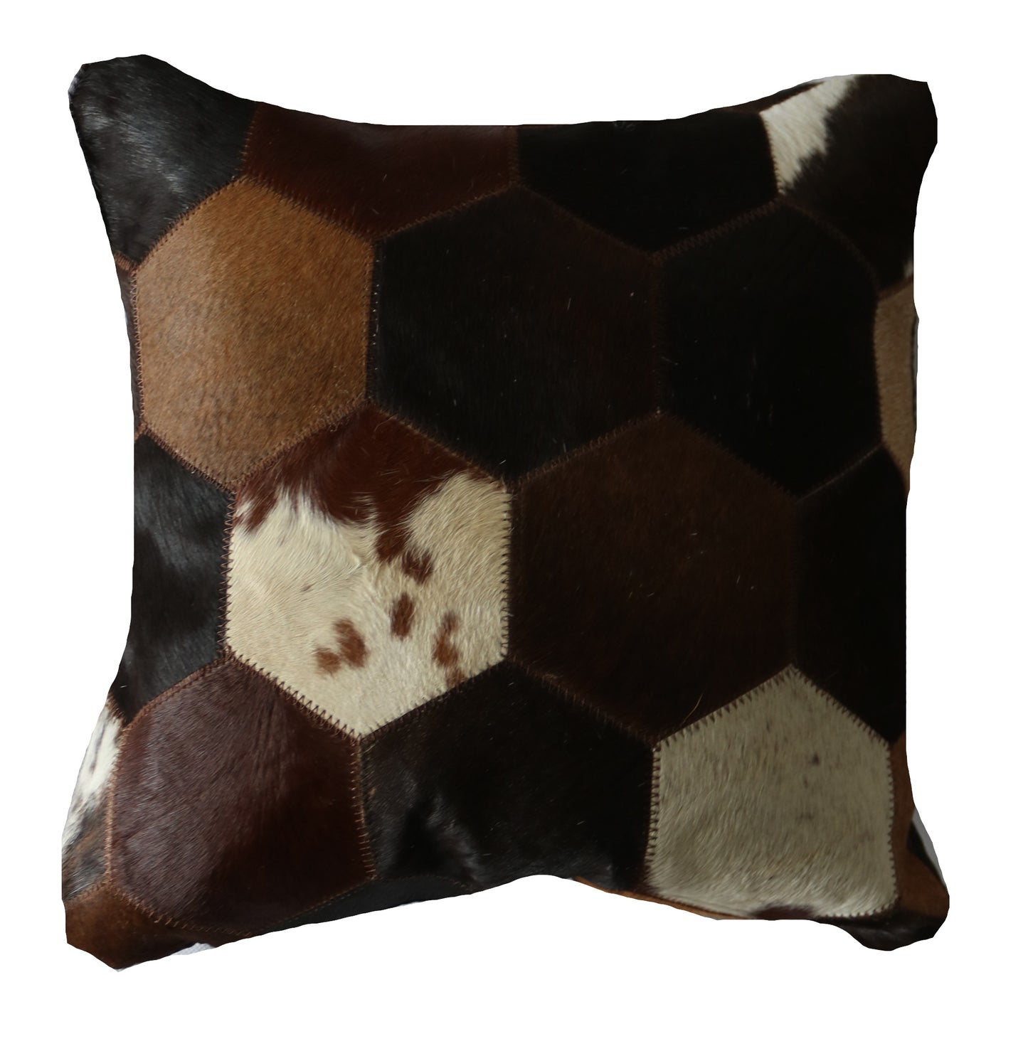 301211 Coussin Peau de Vache Cowhide Pillow Collection Quebecuir Premium