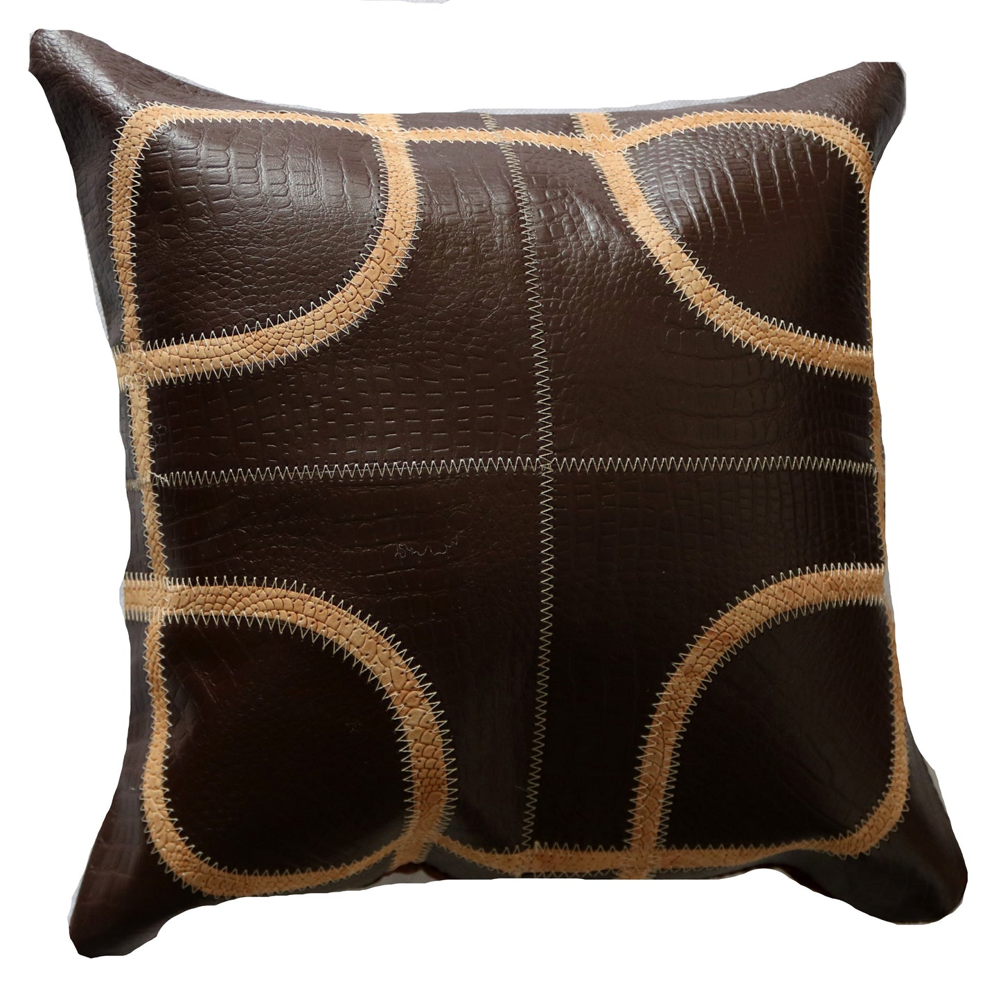 301215 Coussin Peau de Vache Cowhide Pillow Collection Quebecuir Premium
