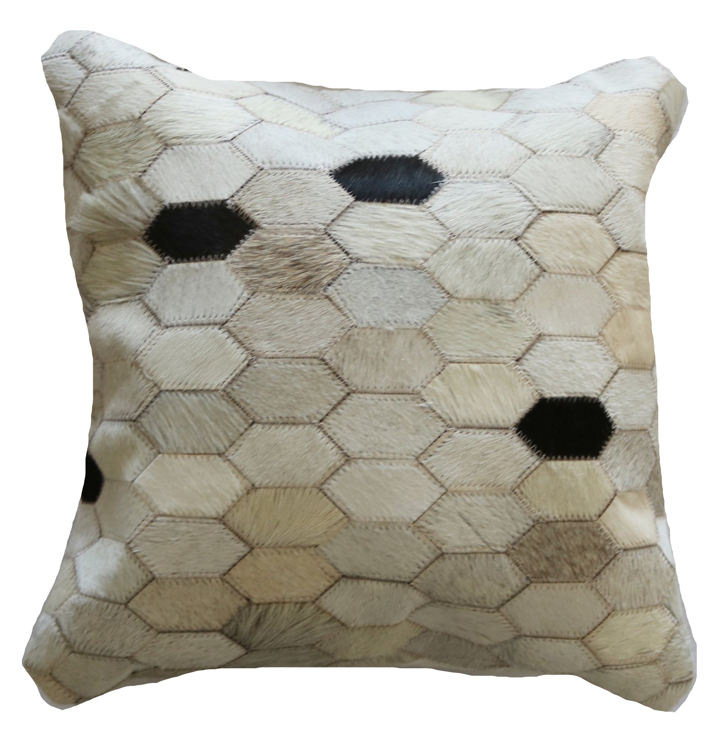 301220 Coussin Peau de Vache Cowhide Pillow Collection Quebecuir Premium