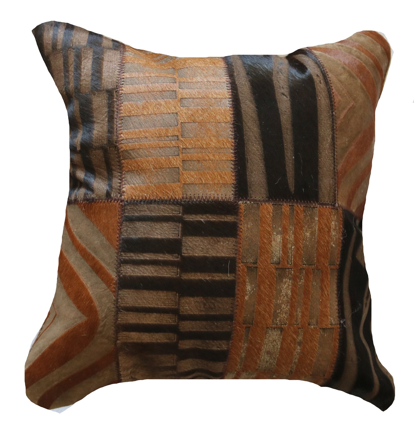 301221 Coussin Peau de Vache Cowhide Pillow Collection Quebecuir Premium
