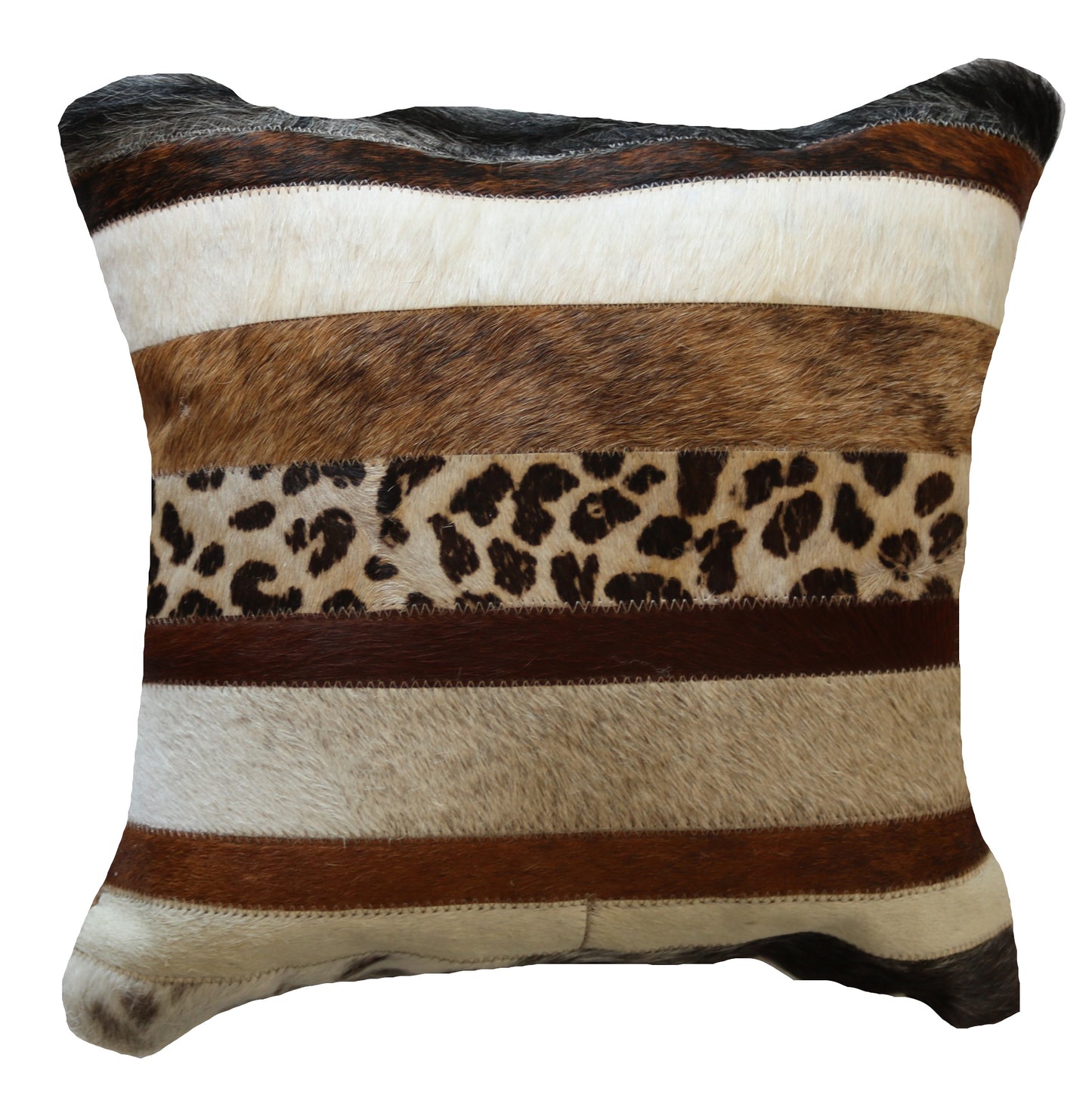 301230 Coussin Peau de Vache Cowhide Pillow Collection Quebecuir Premium