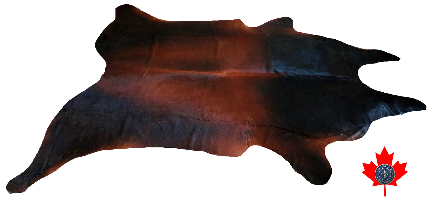98665 - Cowhide Rug Tapis Peau de Vache SUPER BIG SIZE XXXL - Collection Quebecuir Premium