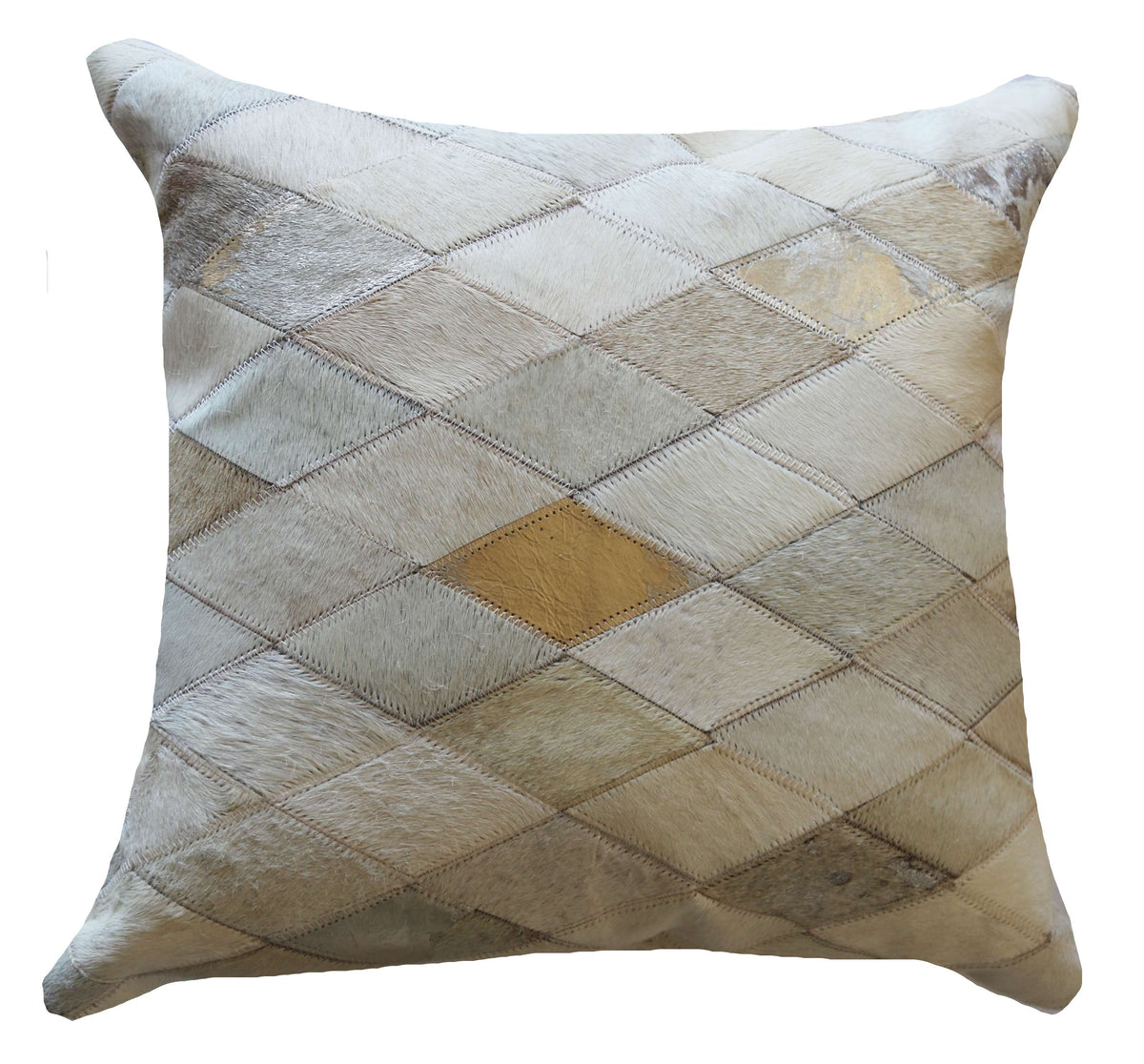 301467 Coussin Peau de Vache Cowhide Pillow BIG SIZE Collection Quebecuir Premium