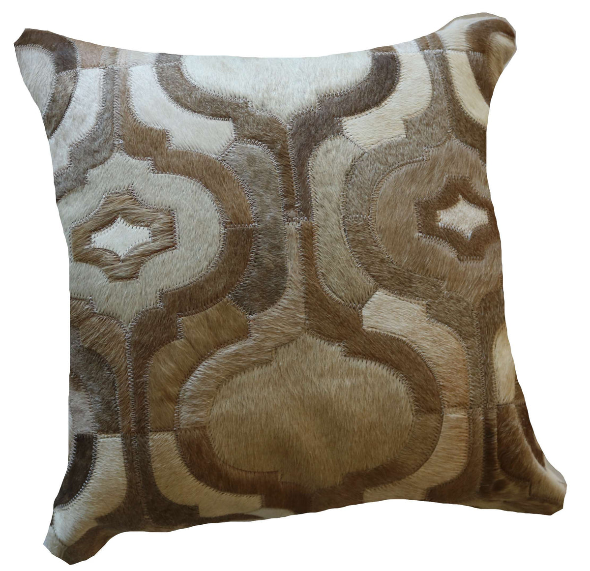 301469 Coussin Peau de Vache Cowhide Pillow BIG SIZE Collection Quebecuir Premium