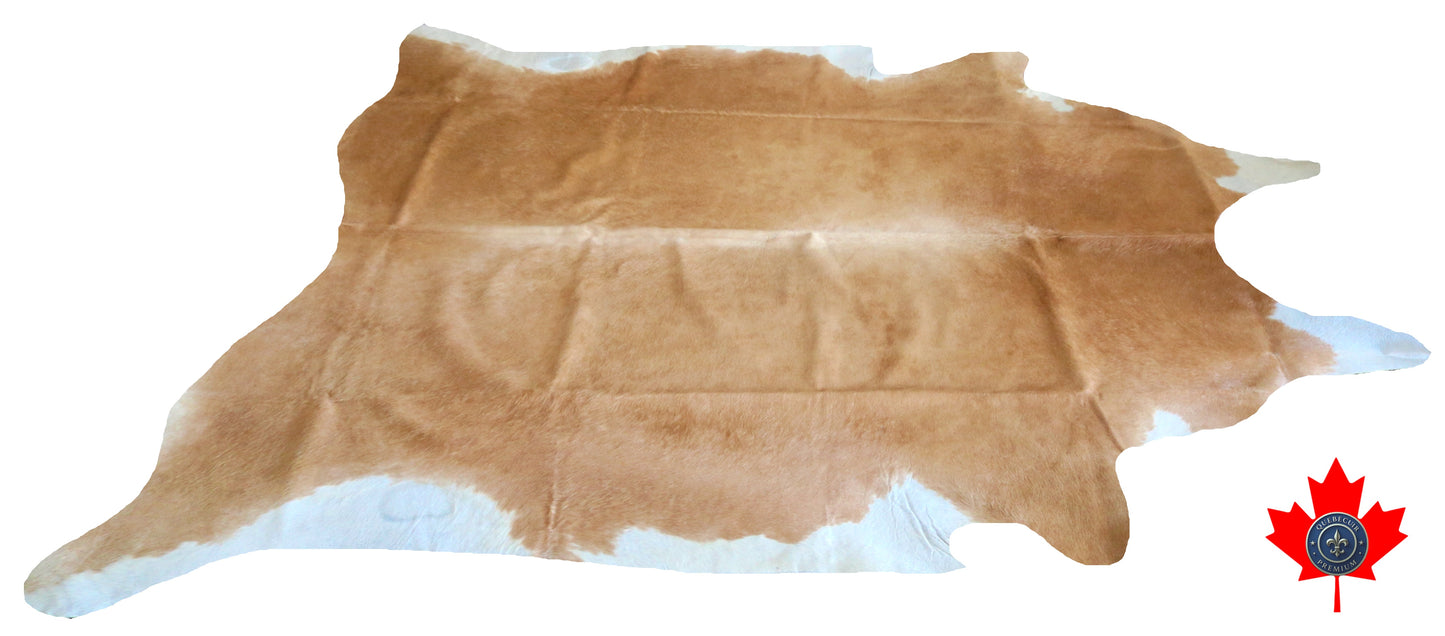 98668 - Cowhide Rug Tapis Peau de Vache SUPER BIG SIZE XXXL - Collection Quebecuir Premium