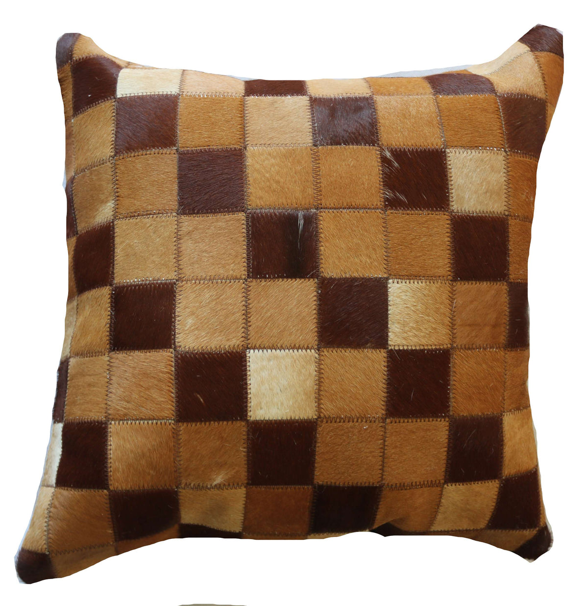 301471 Coussin Peau de Vache Cowhide Pillow BIG SIZE Collection Quebecuir Premium