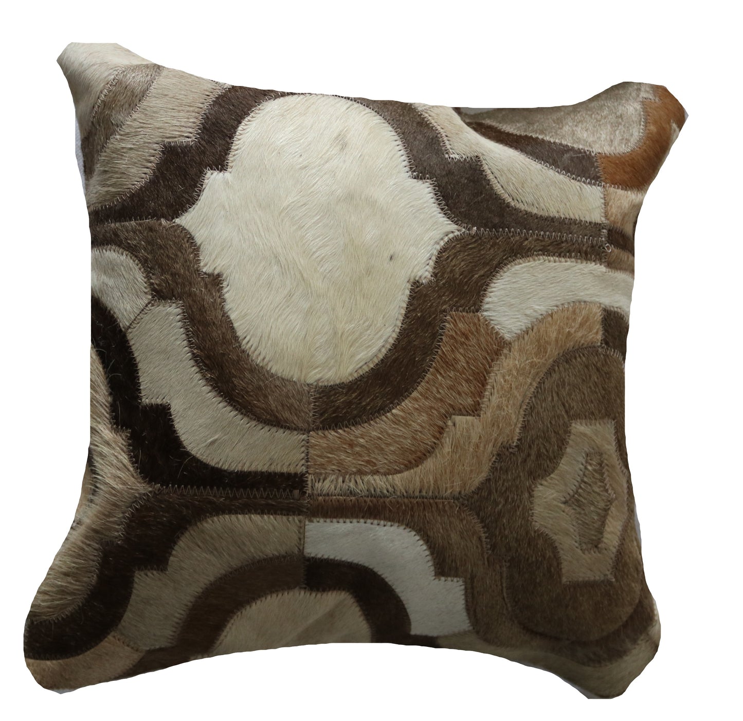 301252 Coussin Peau de Vache Cowhide Pillow Collection Quebecuir Premium