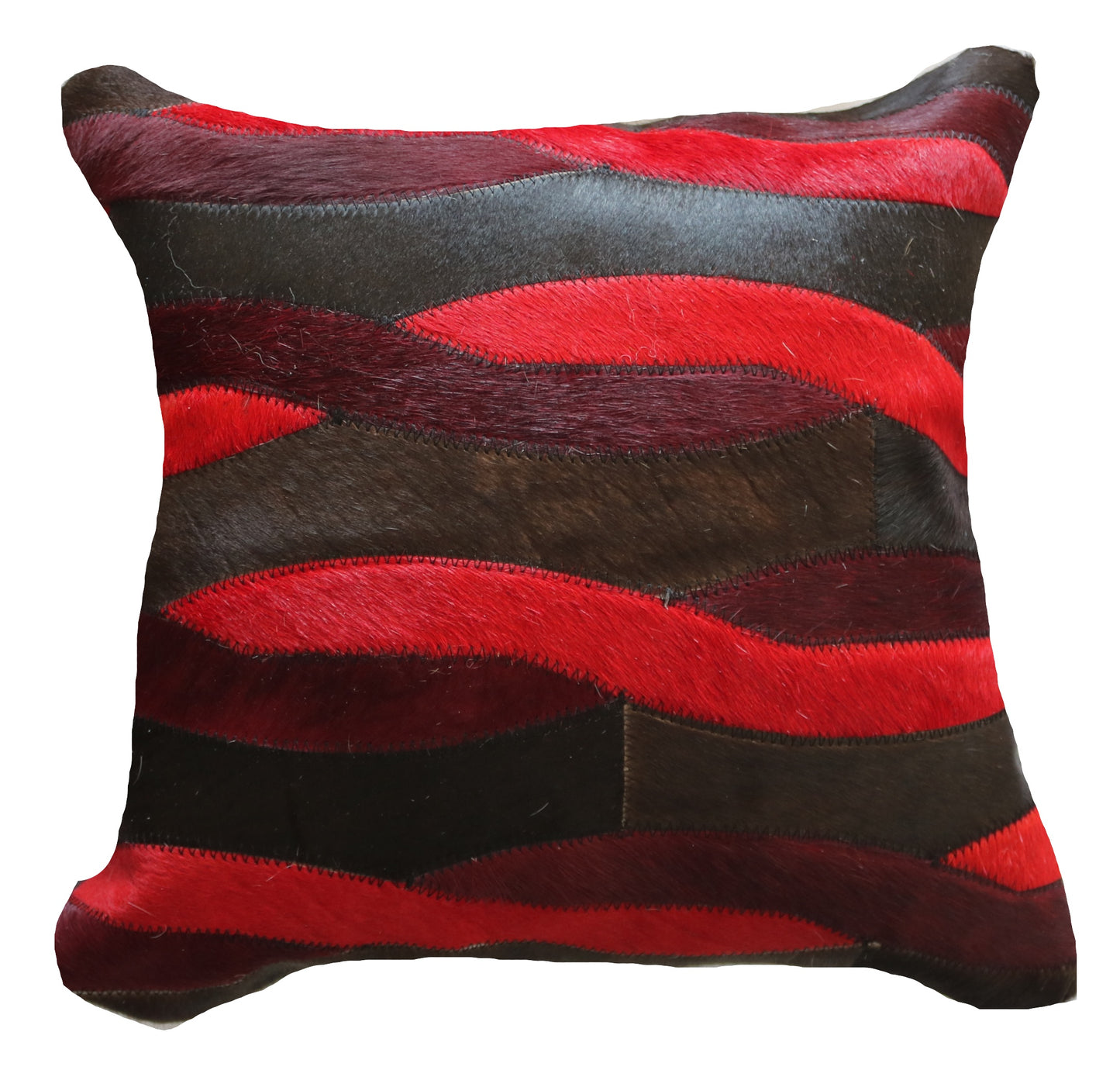 301256 Coussin Peau de Vache Cowhide Pillow Collection Quebecuir Premium