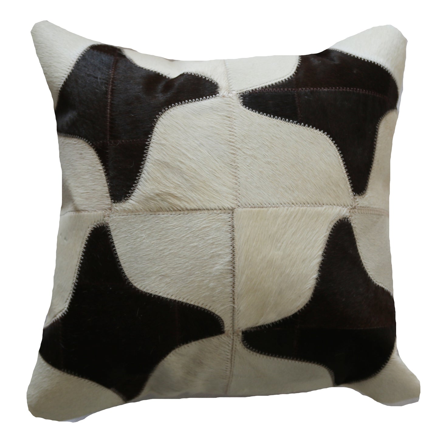301257 Coussin Peau de Vache Cowhide Pillow Collection Quebecuir Premium