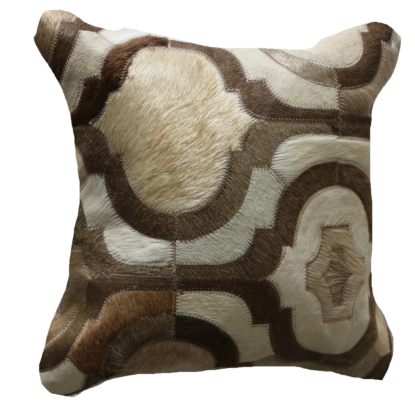 301271 Coussin Peau de Vache Cowhide Pillow Collection Quebecuir Premium