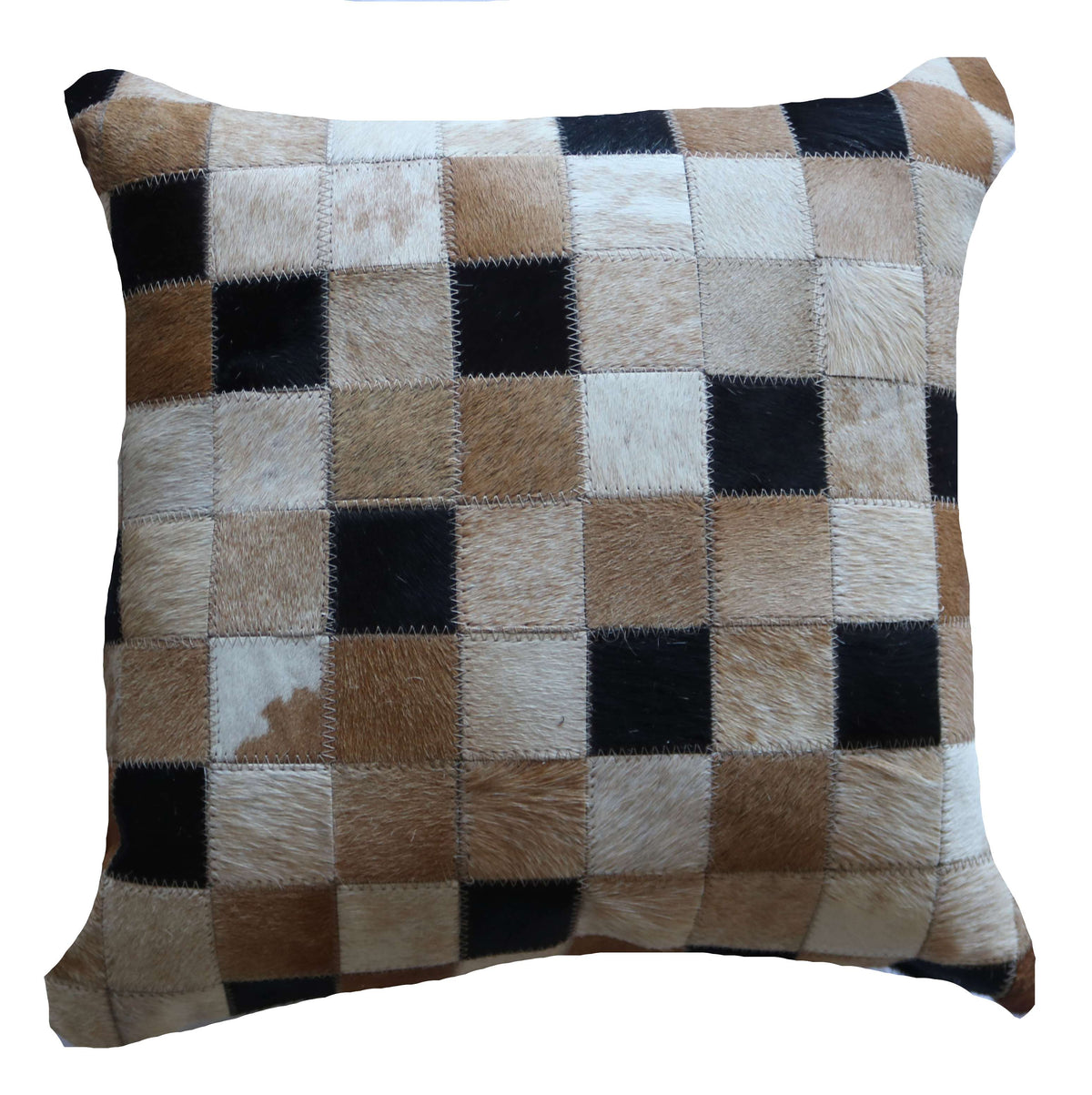 301482 Coussin Peau de Vache Cowhide Pillow BIG SIZE Collection Quebecuir Premium