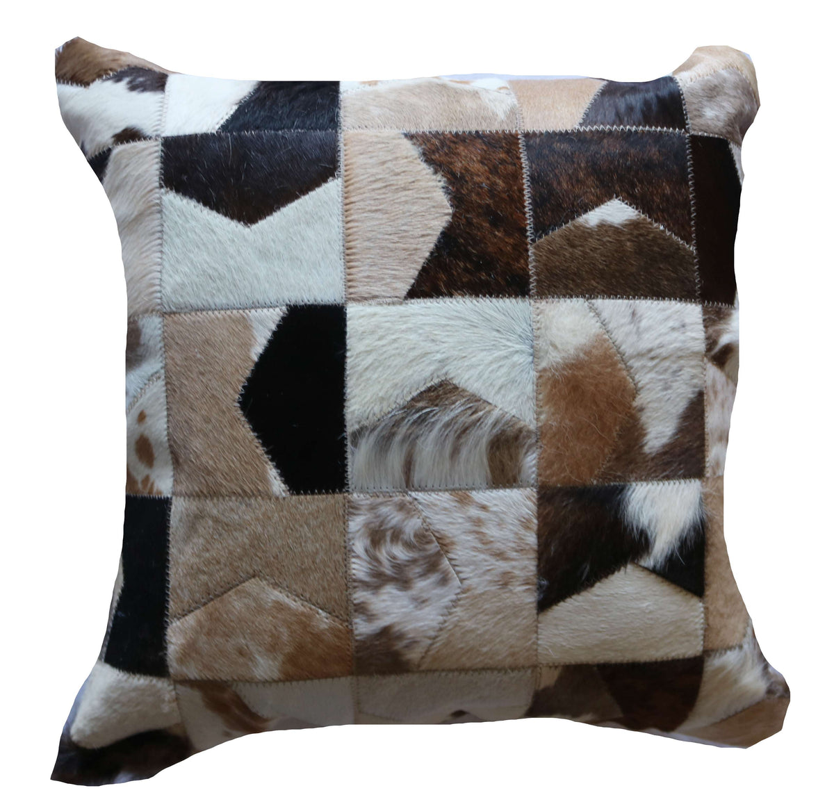 301483 Coussin Peau de Vache Cowhide Pillow BIG SIZE Collection Quebecuir Premium