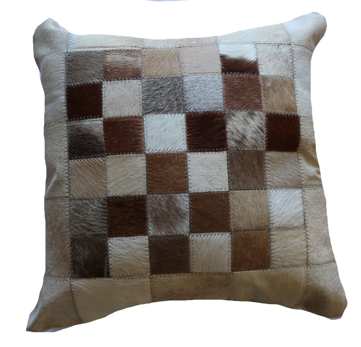 301487 Coussin Peau de Vache Cowhide Pillow BIG SIZE Collection Quebecuir Premium