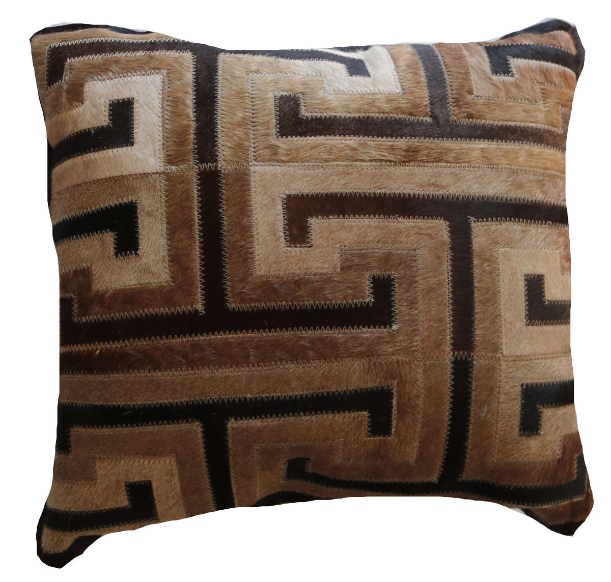 301495 Coussin Peau de Vache Cowhide Pillow BIG SIZE Collection Quebecuir Premium