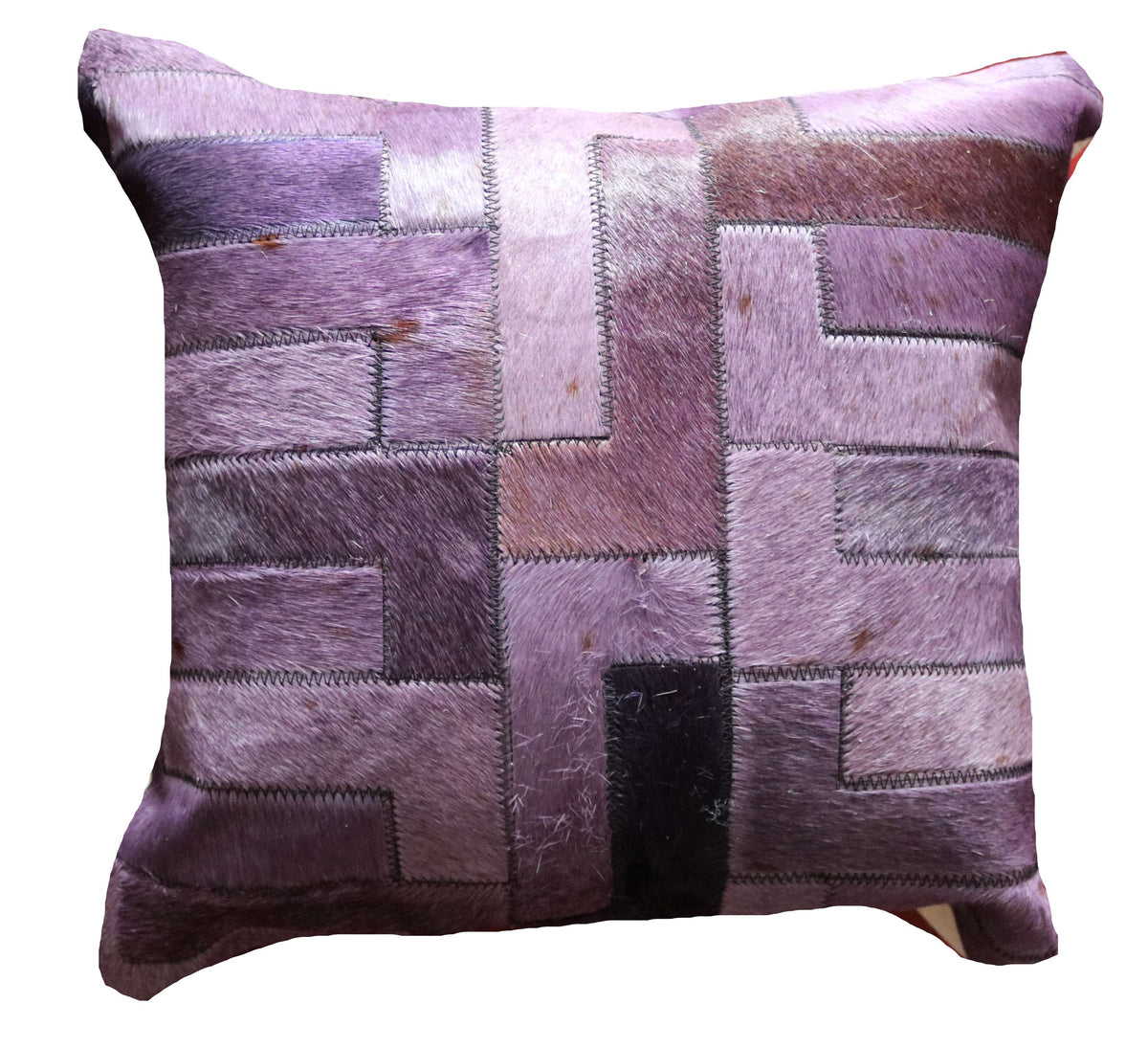 301358 Coussin Peau de Vache Cowhide Pillow Collection Quebecuir Premium