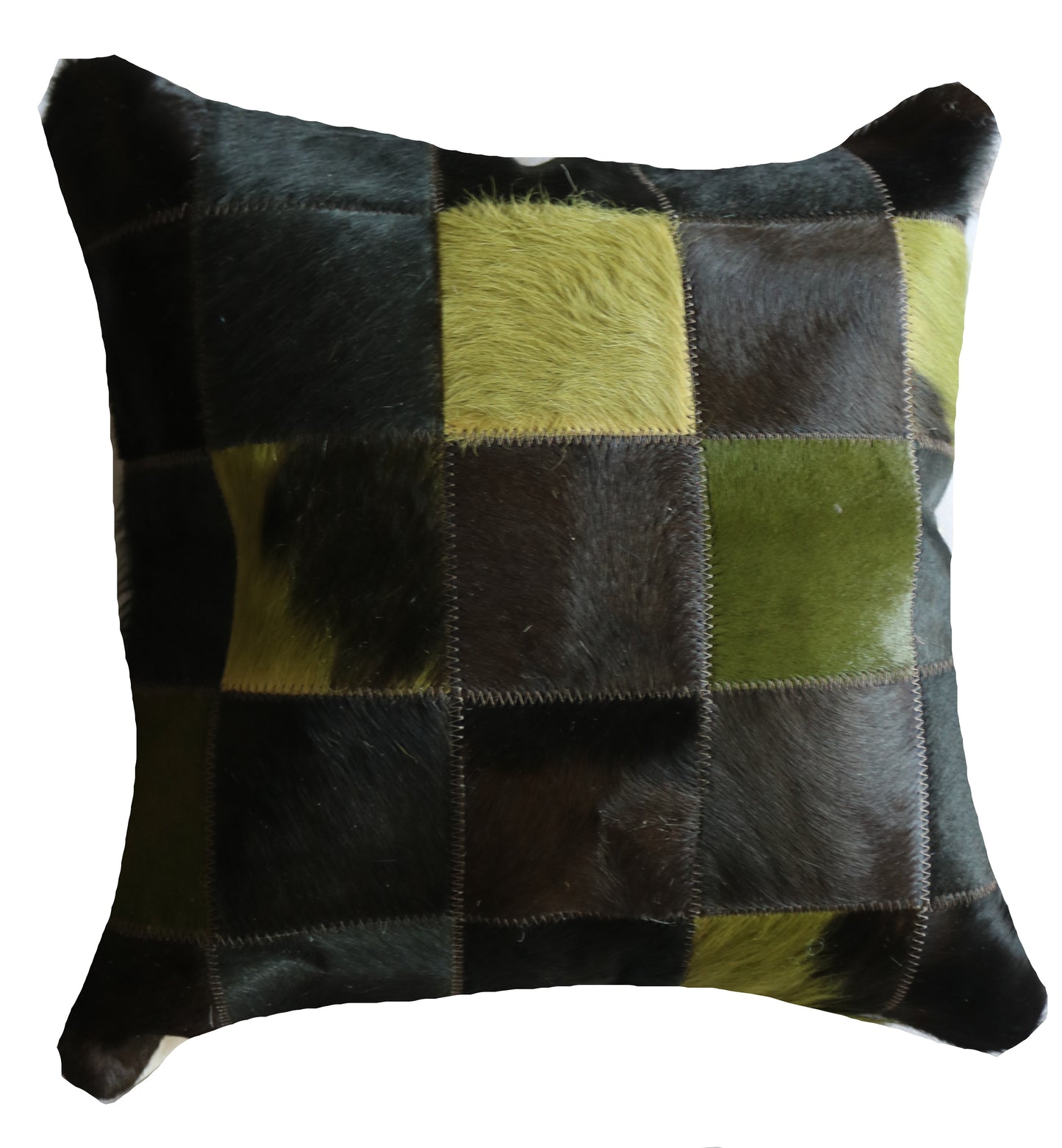 301287 Coussin Peau de Vache Cowhide Pillow Collection Quebecuir Premium